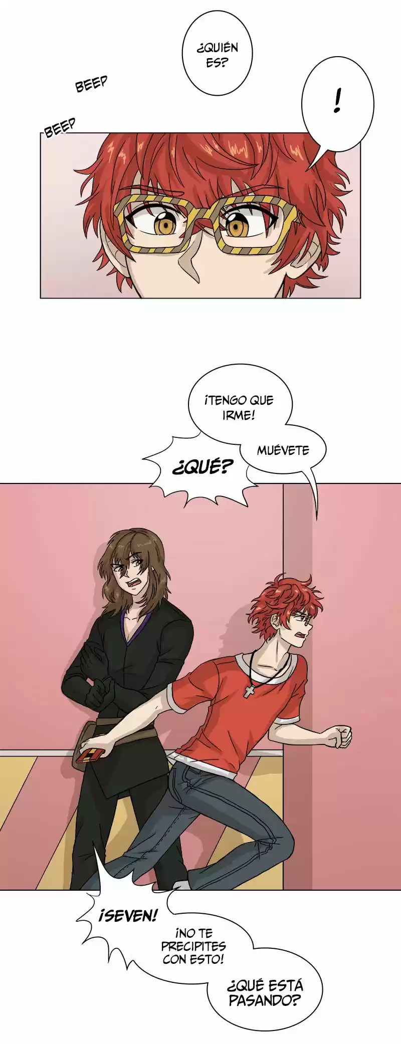 Mystic Messenger(Webtoon) - Capítulo 7 - Página 30 - LectorTMOo