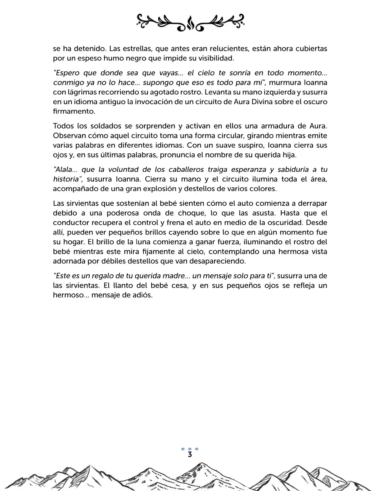 N° 13 - Caballeros Y Dioses (Novela) - Capítulo 0.2 - Página 5 - LectorTMOo