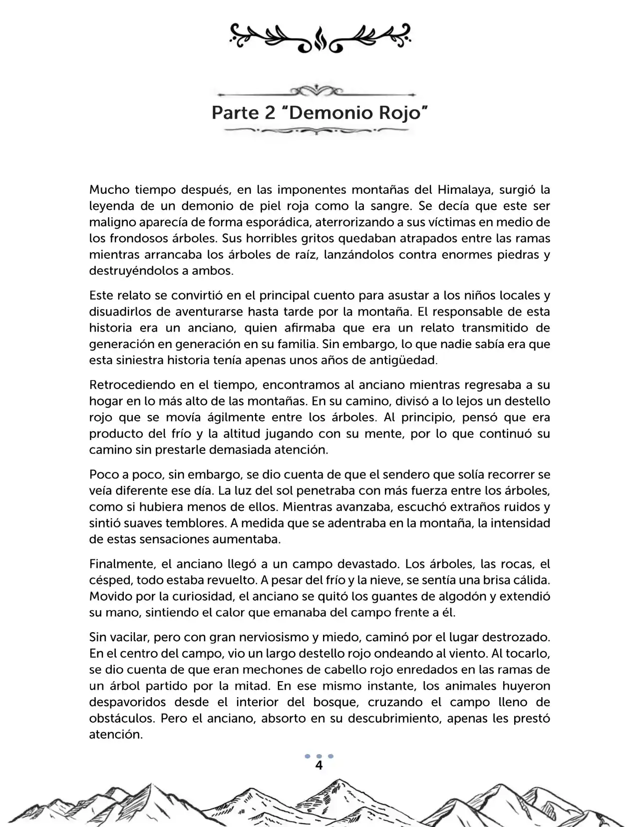 N° 13 - Caballeros Y Dioses (Novela) - Capítulo 0.2 - Página 6 - LectorTMOo