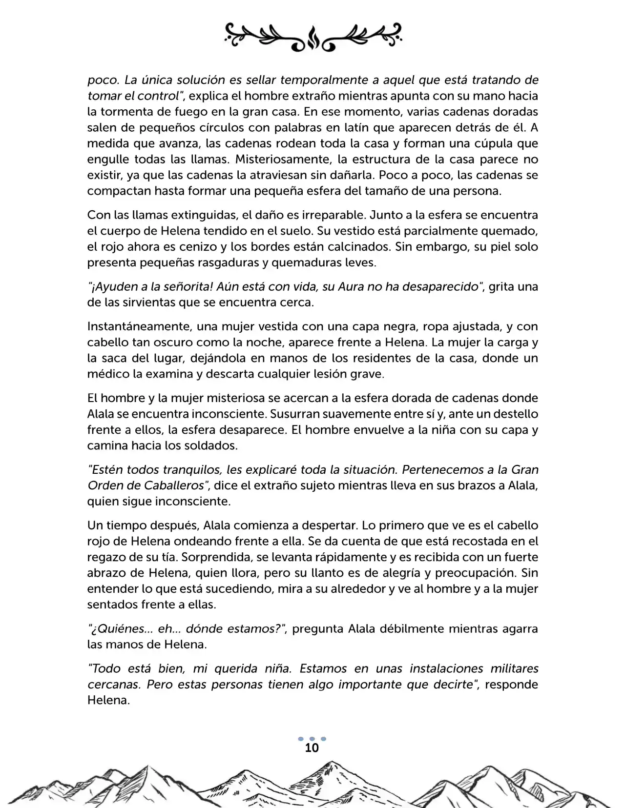 N° 13 - Caballeros Y Dioses (Novela) - Capítulo 0.2 - Página 12 - LectorTMOo