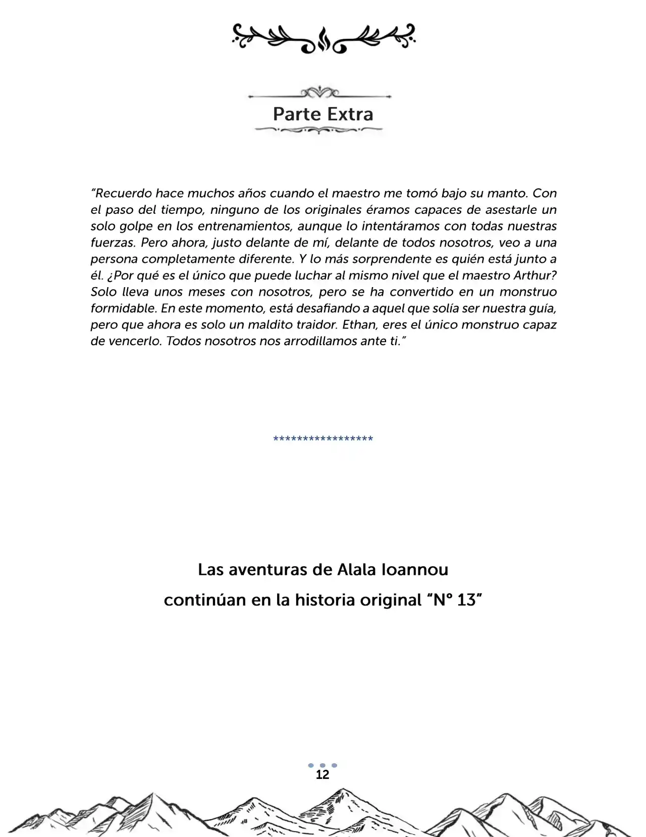 N° 13 - Caballeros Y Dioses (Novela) - Capítulo 0.2 - Página 14 - LectorTMOo