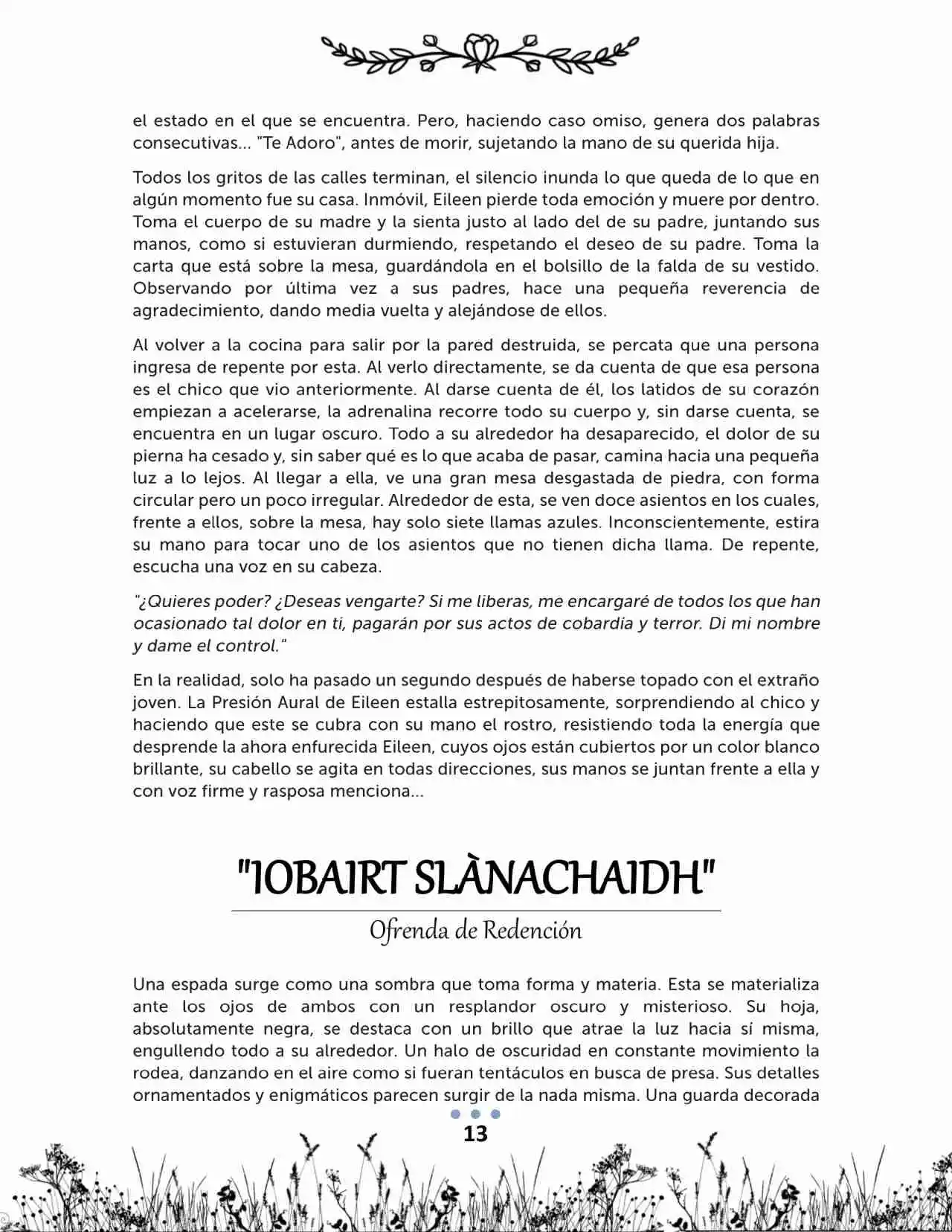N° 13 - Caballeros Y Dioses (Novela) - Capítulo 1.2 - Página 15 - LectorTMOo