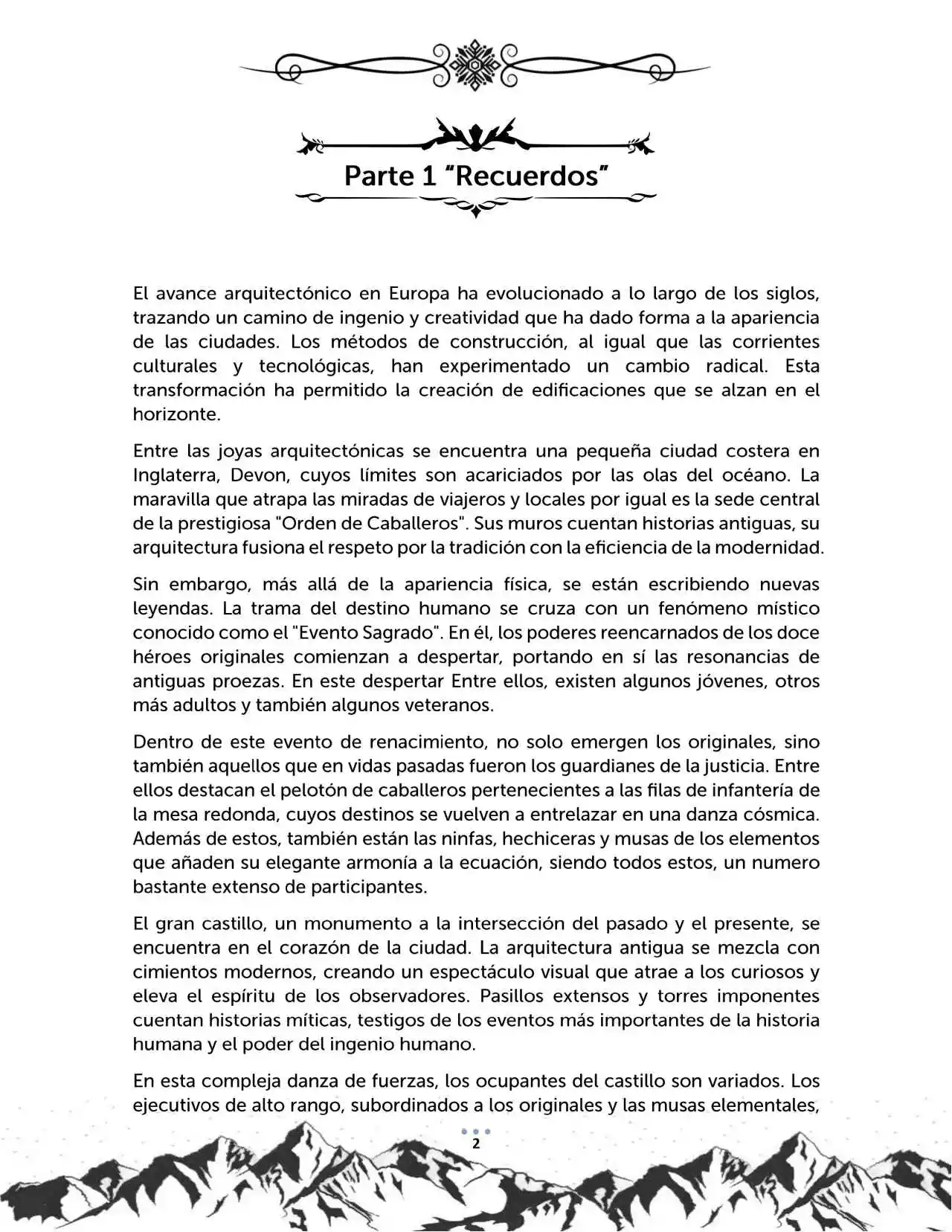 N° 13 - Caballeros Y Dioses (Novela) - Capítulo 1.3 - Página 4 - LectorTMOo