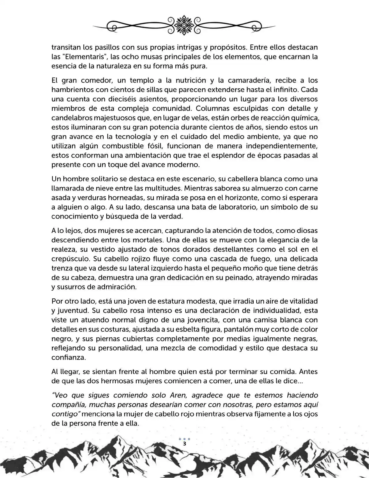 N° 13 - Caballeros Y Dioses (Novela) - Capítulo 1.3 - Página 5 - LectorTMOo