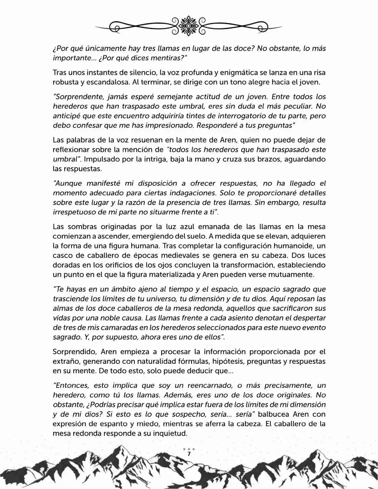 N° 13 - Caballeros Y Dioses (Novela) - Capítulo 1.3 - Página 9 - LectorTMOo