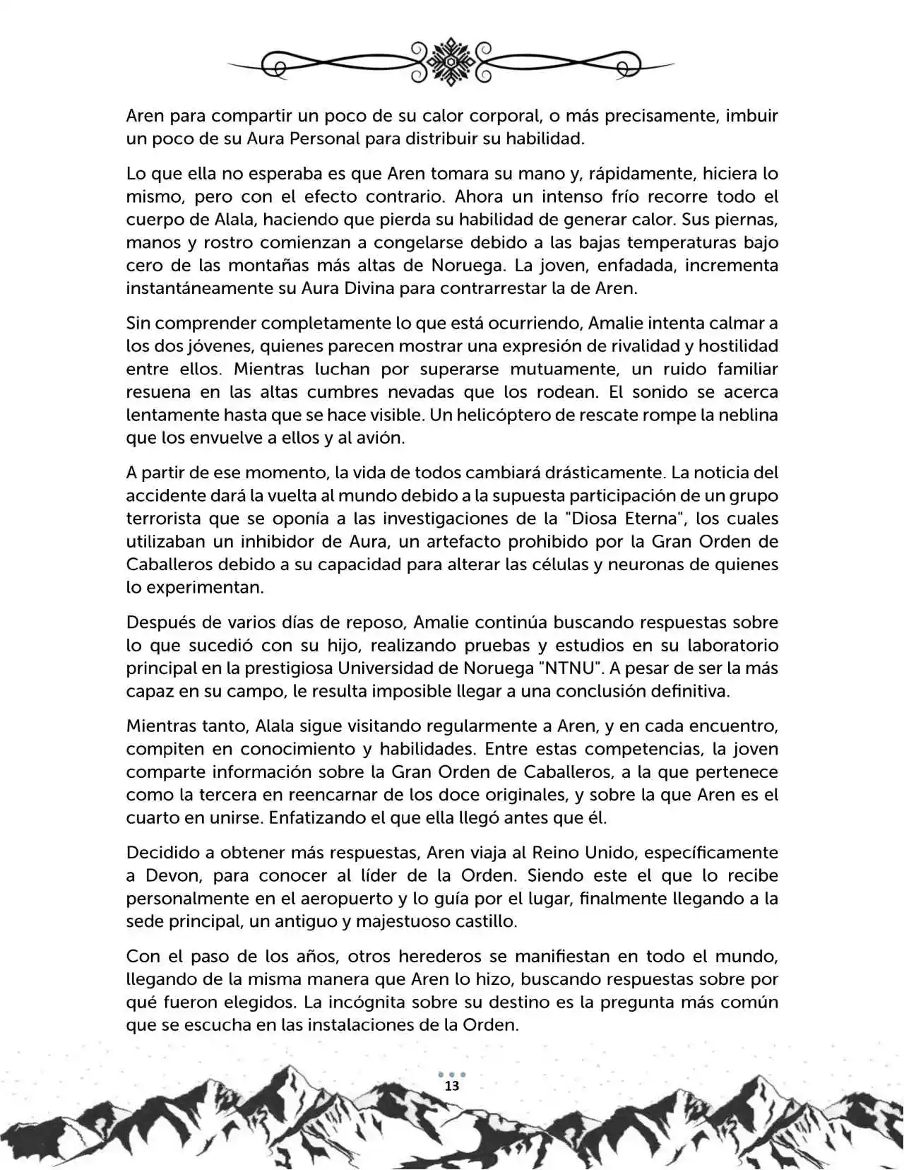 N° 13 - Caballeros Y Dioses (Novela) - Capítulo 1.3 - Página 15 - LectorTMOo