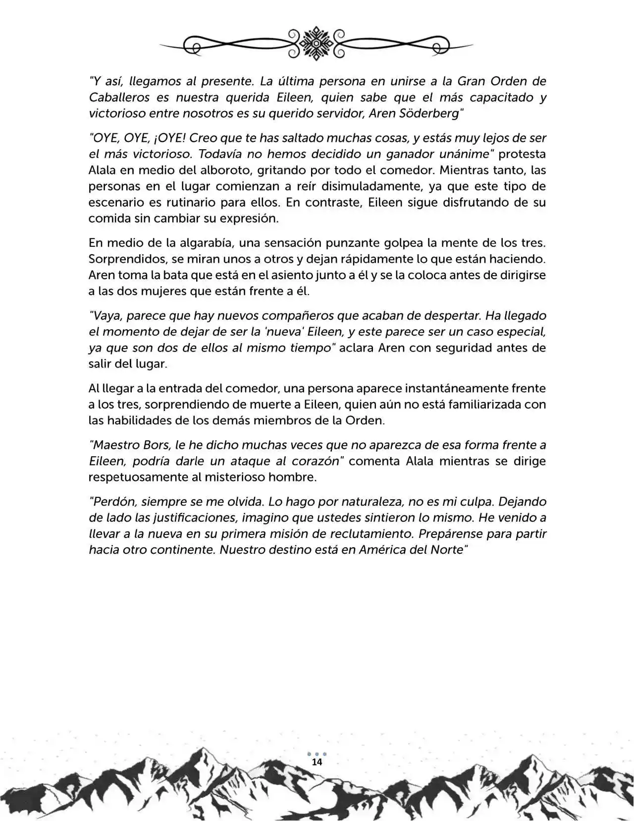 N° 13 - Caballeros Y Dioses (Novela) - Capítulo 1.3 - Página 16 - LectorTMOo