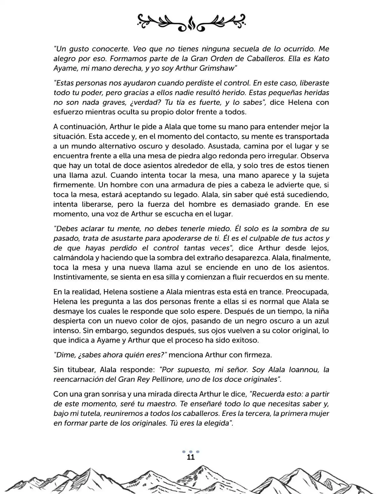 N° 13 - Gods And Knights (Novela) - Capítulo 1.1 - Página 13 - LectorTMOo