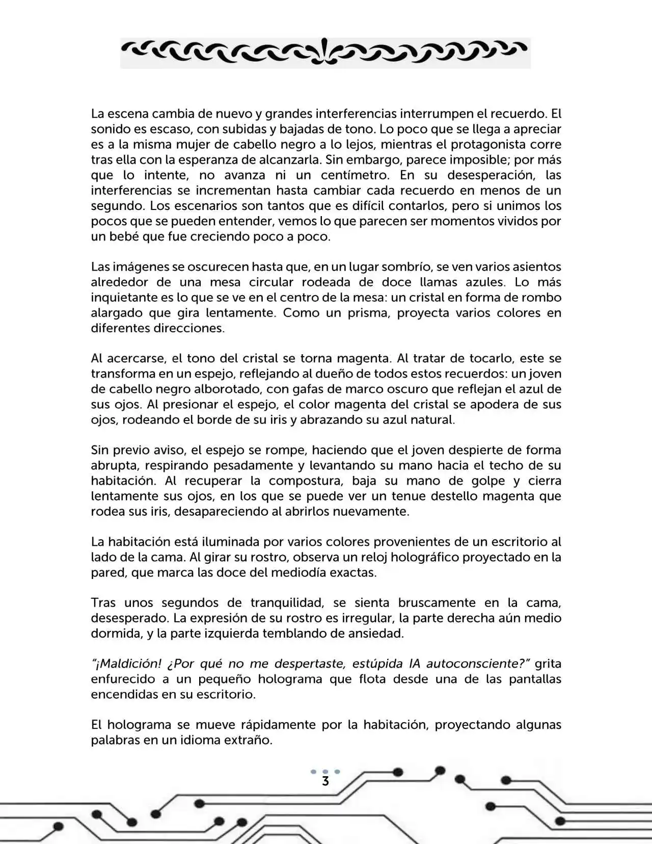 N° 13 - Gods And Knights (Novela) - Capítulo 1.4 - Página 5 - LectorTMOo