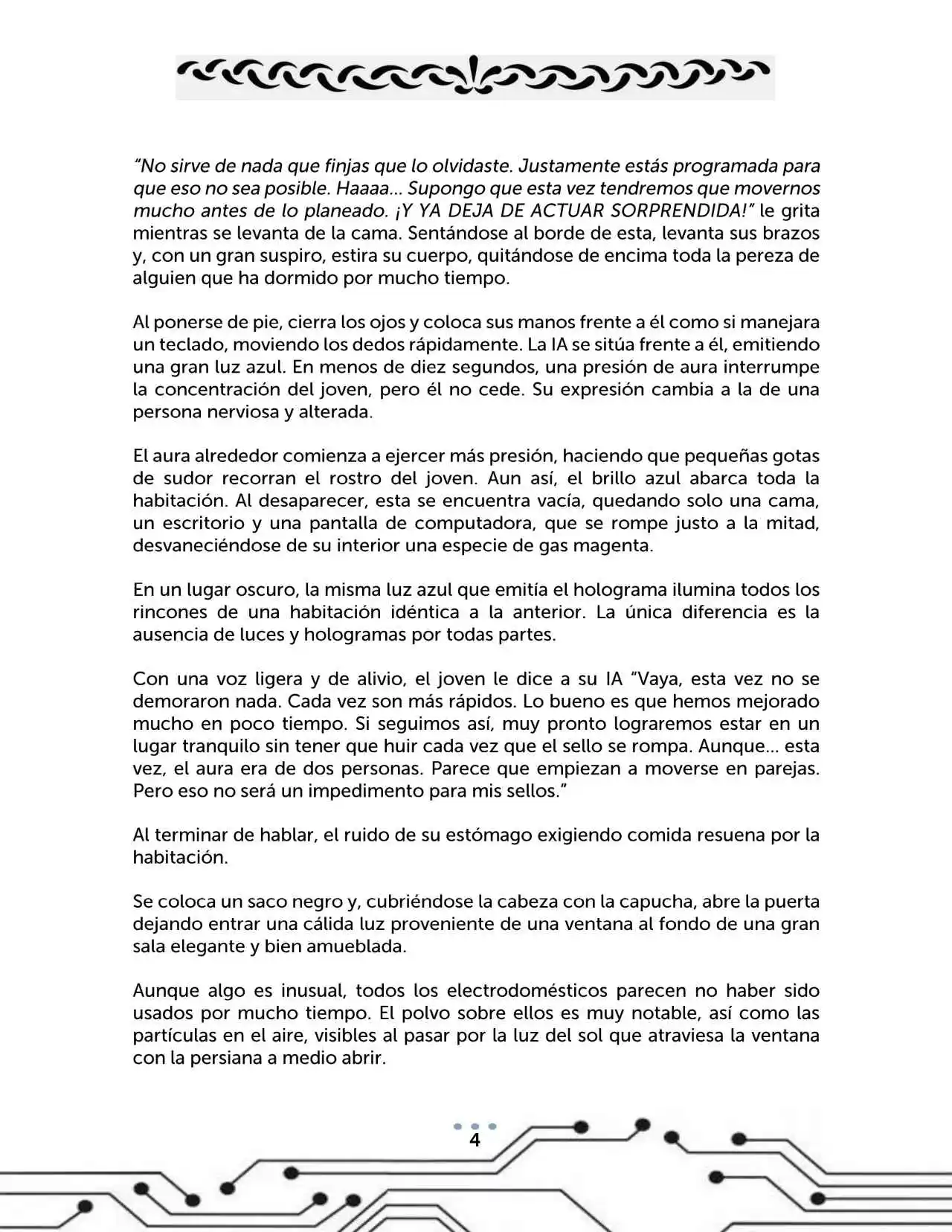 N° 13 - Gods And Knights (Novela) - Capítulo 1.4 - Página 6 - LectorTMOo