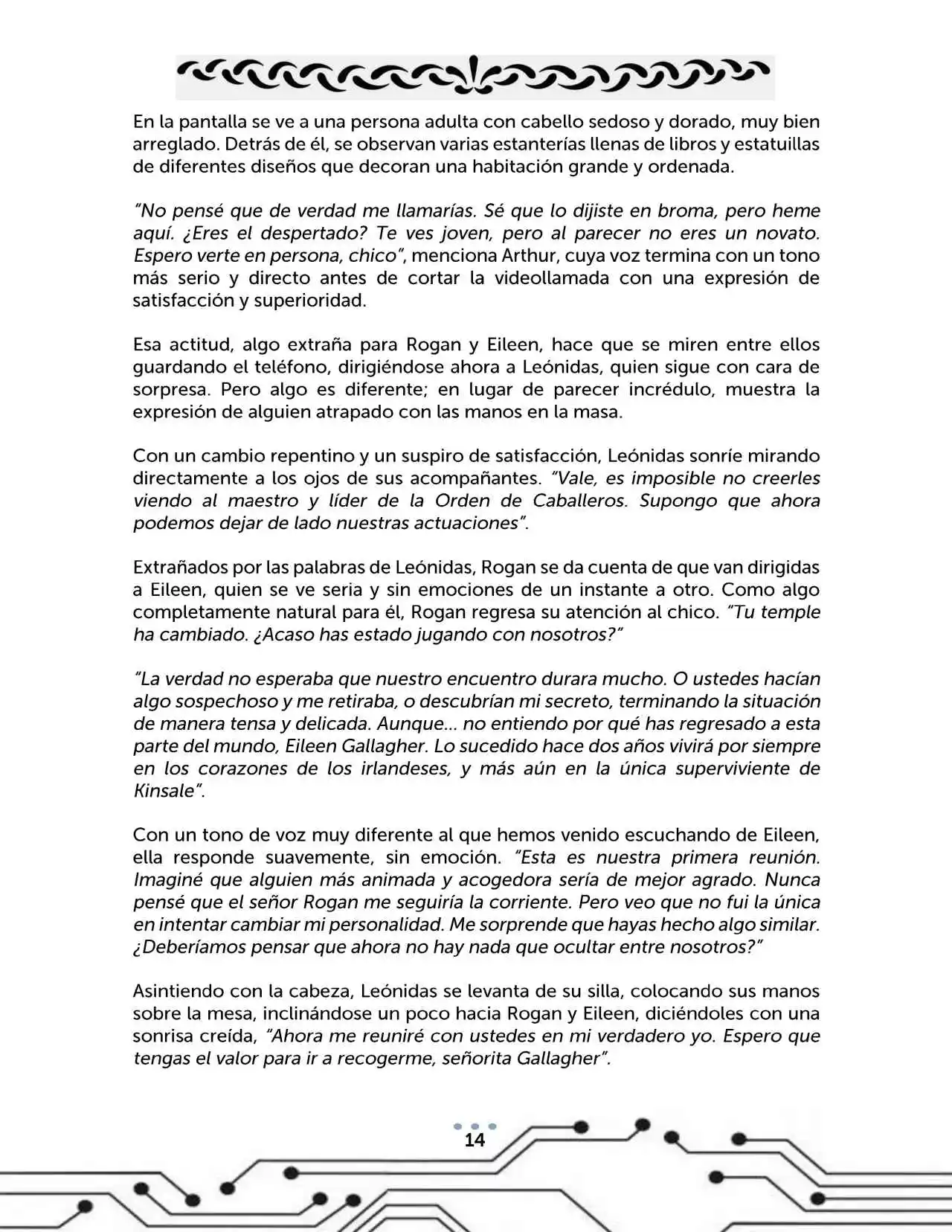 N° 13 - Gods And Knights (Novela) - Capítulo 1.4 - Página 16 - LectorTMOo