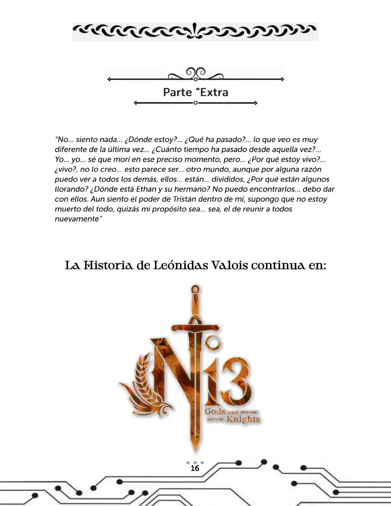 N° 13 - Gods And Knights (Novela) - Capítulo 1.4 - Página 18 - LectorTMOo