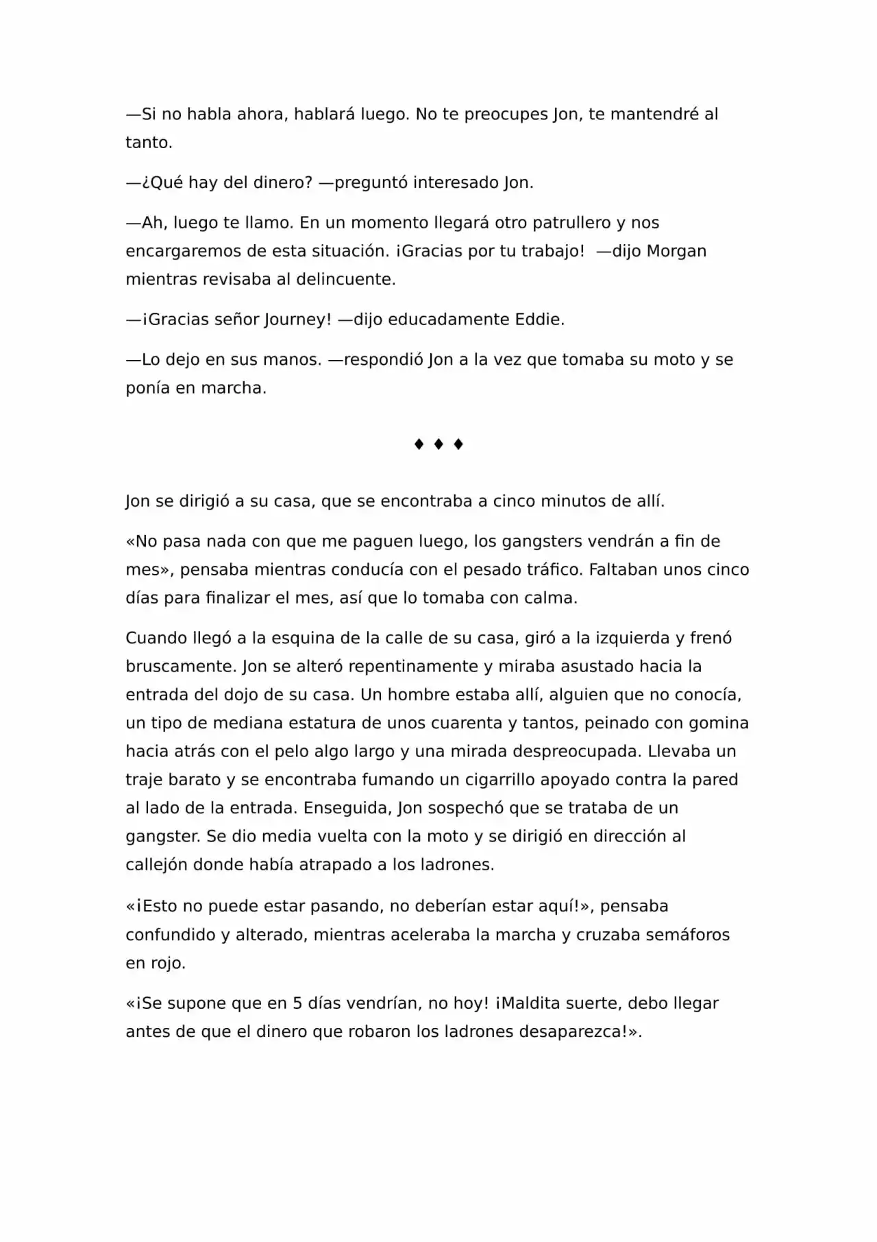 N.E.O. «Never Ending Odyssey» (Novela) - Capítulo 1.10 - Página 5 - LectorTMOo