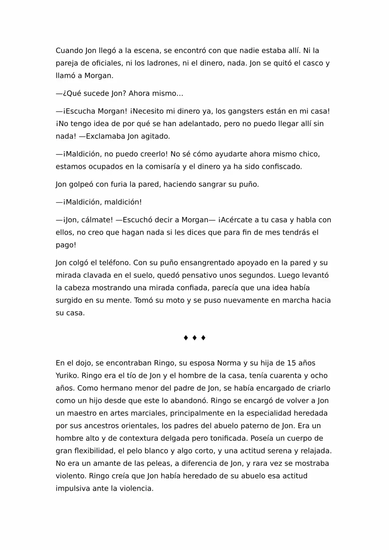 N.E.O. «Never Ending Odyssey» (Novela) - Capítulo 1.10 - Página 6 - LectorTMOo