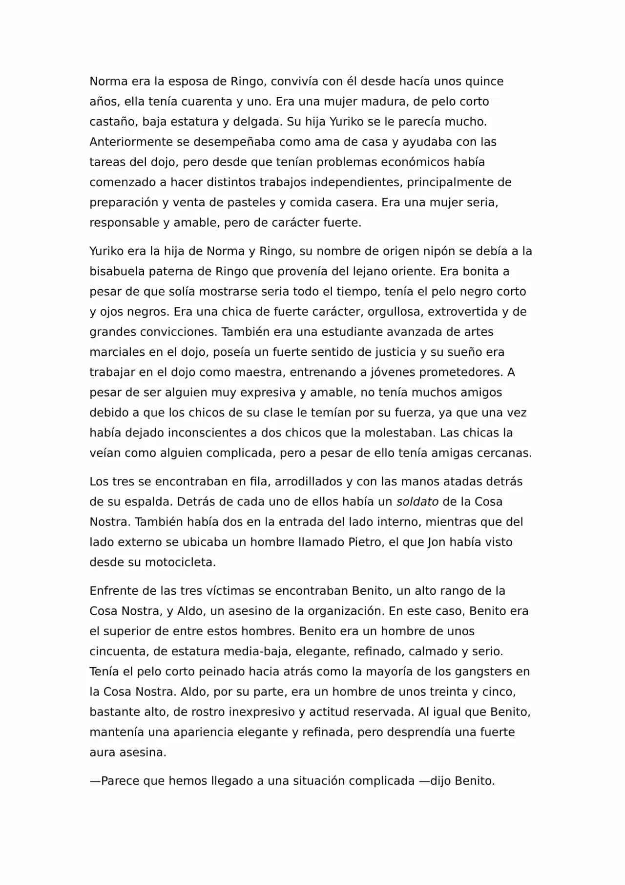 N.E.O. «Never Ending Odyssey» (Novela) - Capítulo 1.10 - Página 7 - LectorTMOo