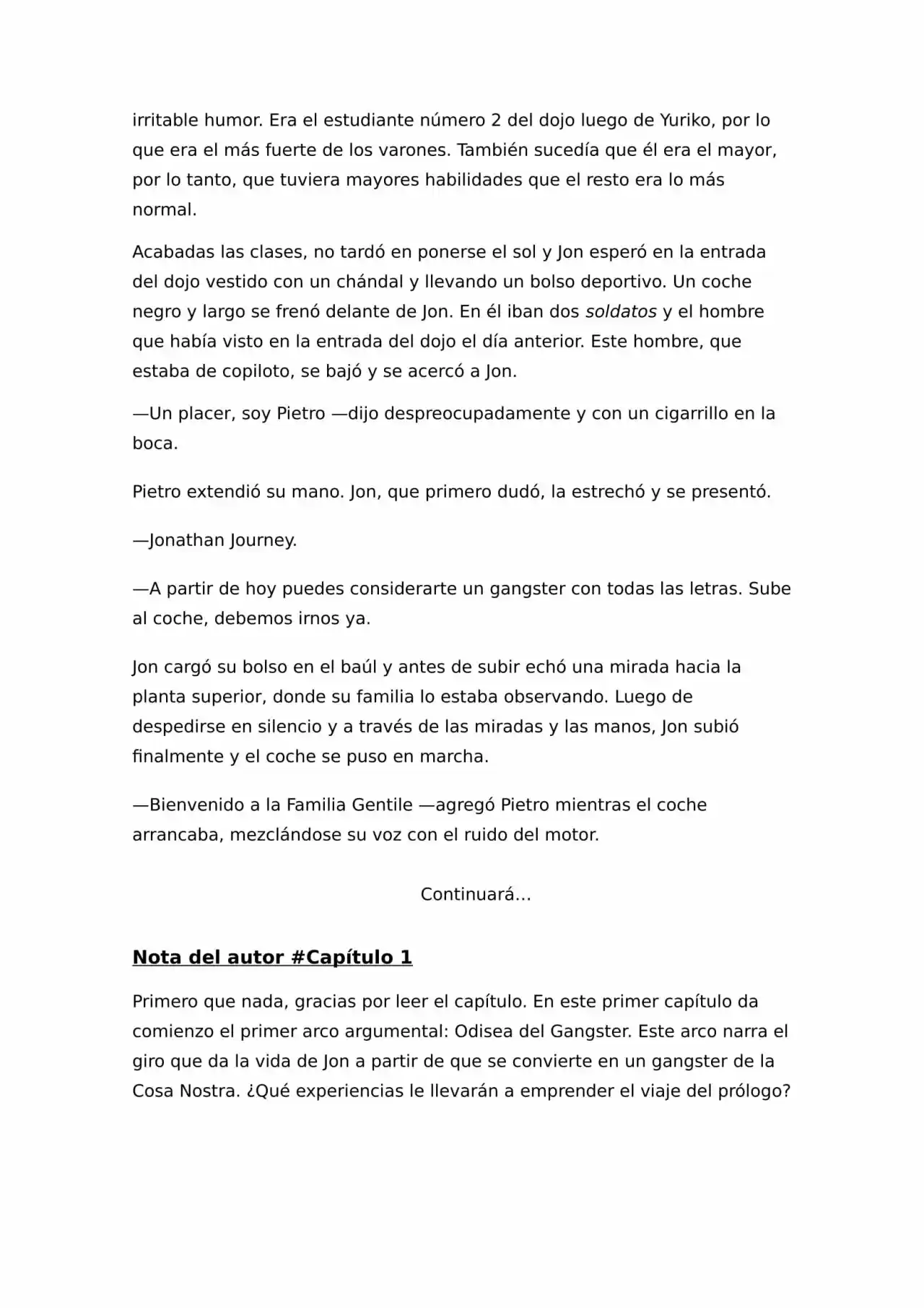 N.E.O. «Never Ending Odyssey» (Novela) - Capítulo 1.10 - Página 12 - LectorTMOo