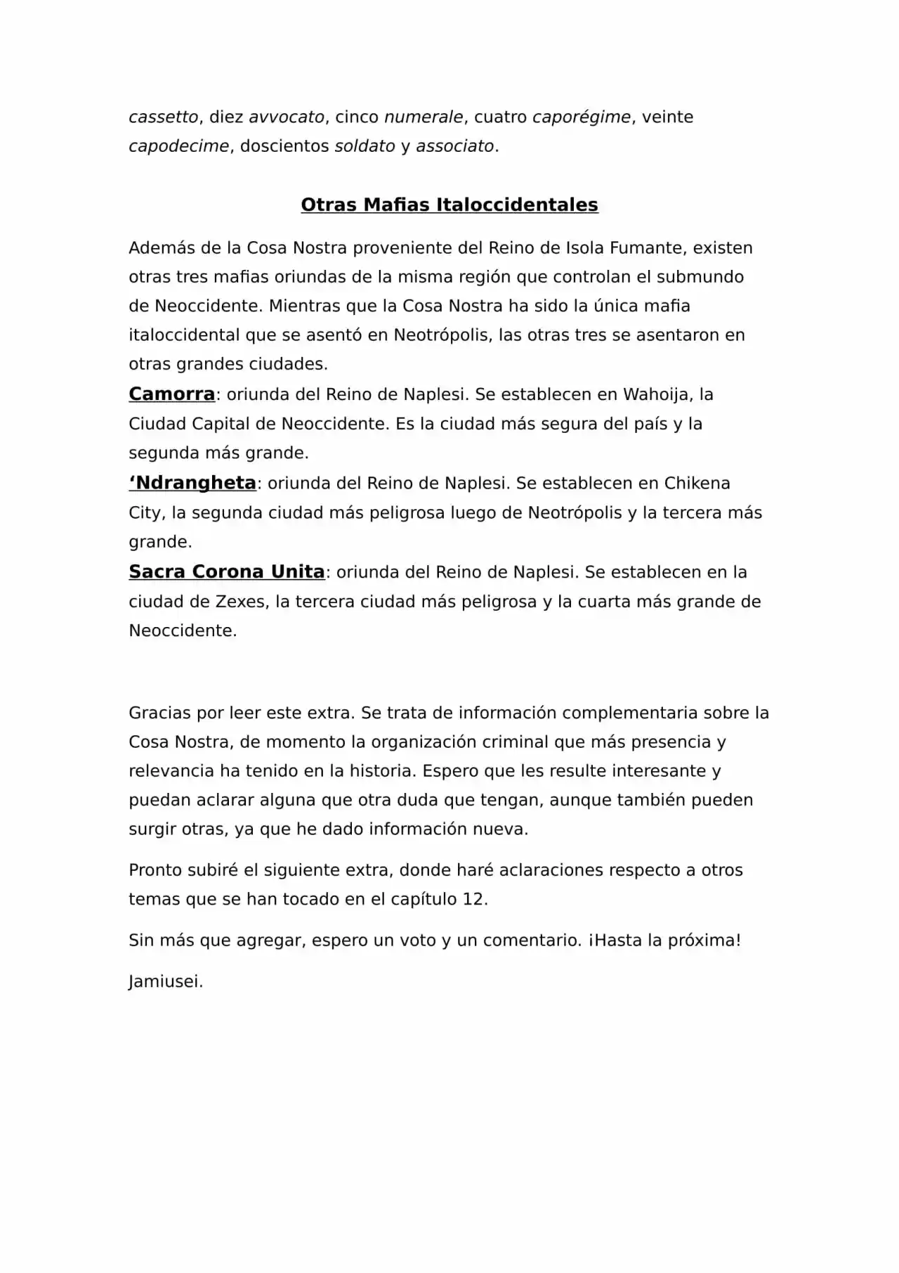 N.E.O. «Never Ending Odyssey» (Novela) - Capítulo 12.10 - Página 5 - LectorTMOo