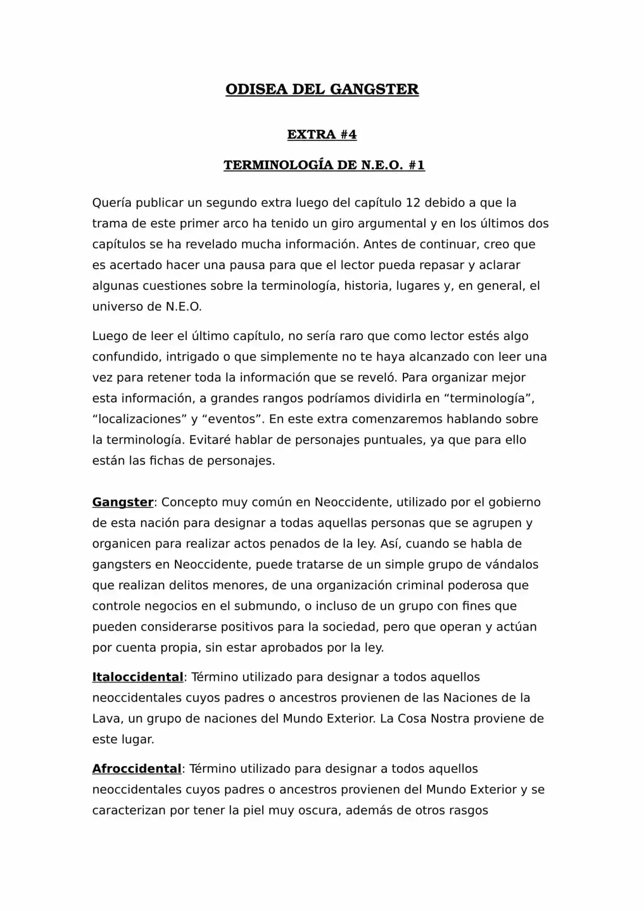 N.E.O. «Never Ending Odyssey» (Novela) - Capítulo 12.20 - Página 1 - LectorTMOo