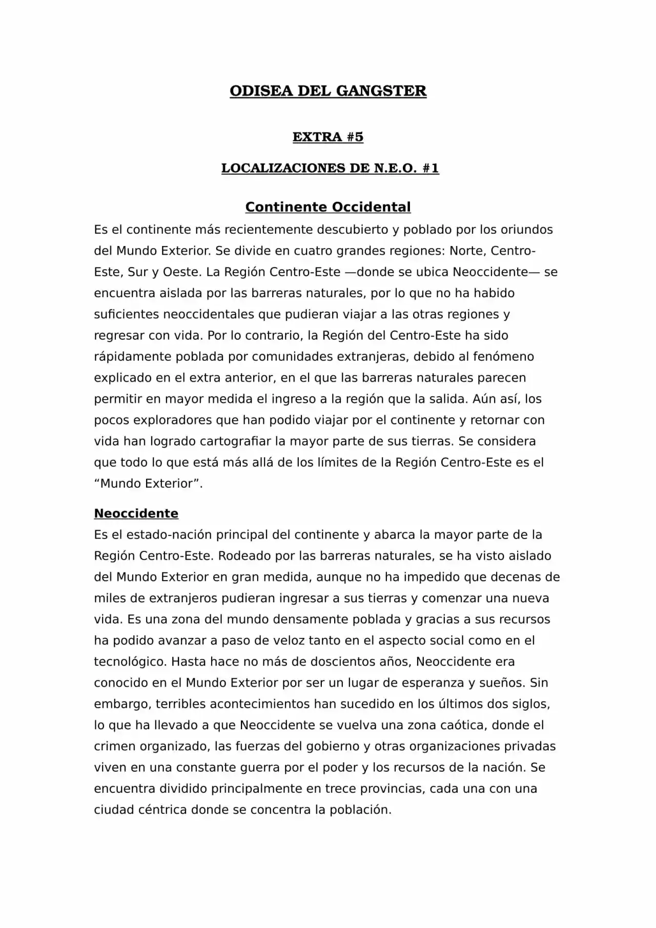 N.E.O. «Never Ending Odyssey» (Novela) - Capítulo 12.30 - Página 1 - LectorTMOo