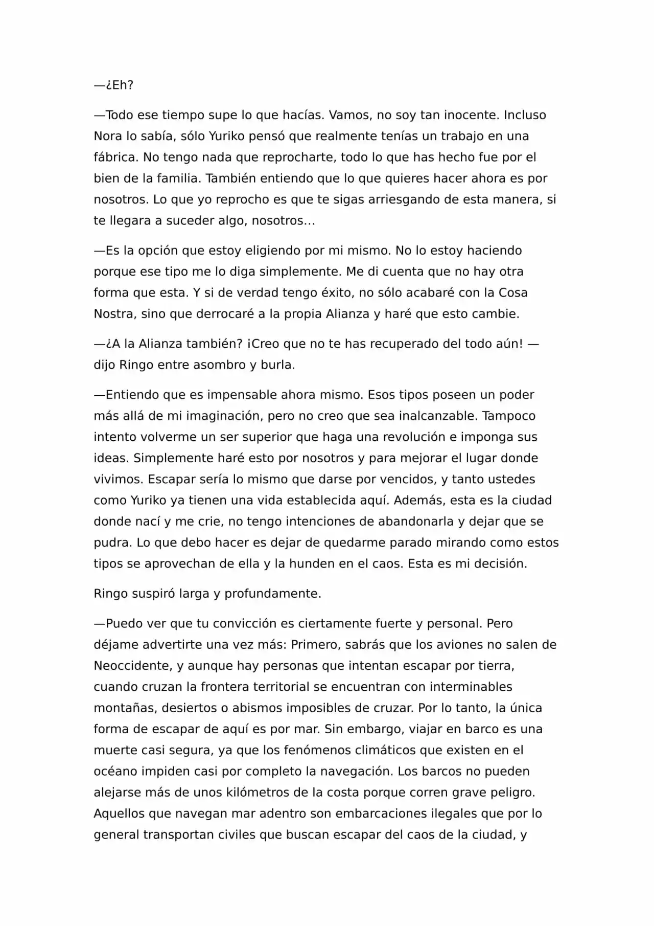 N.E.O. «Never Ending Odyssey» (Novela) - Capítulo 12 - Página 3 - LectorTMOo