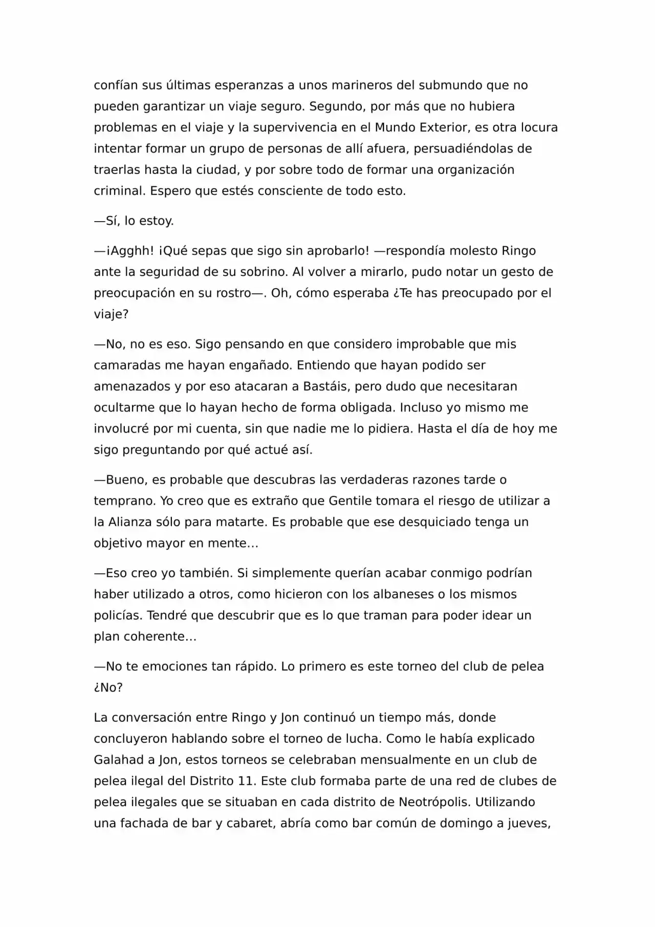 N.E.O. «Never Ending Odyssey» (Novela) - Capítulo 12 - Página 4 - LectorTMOo