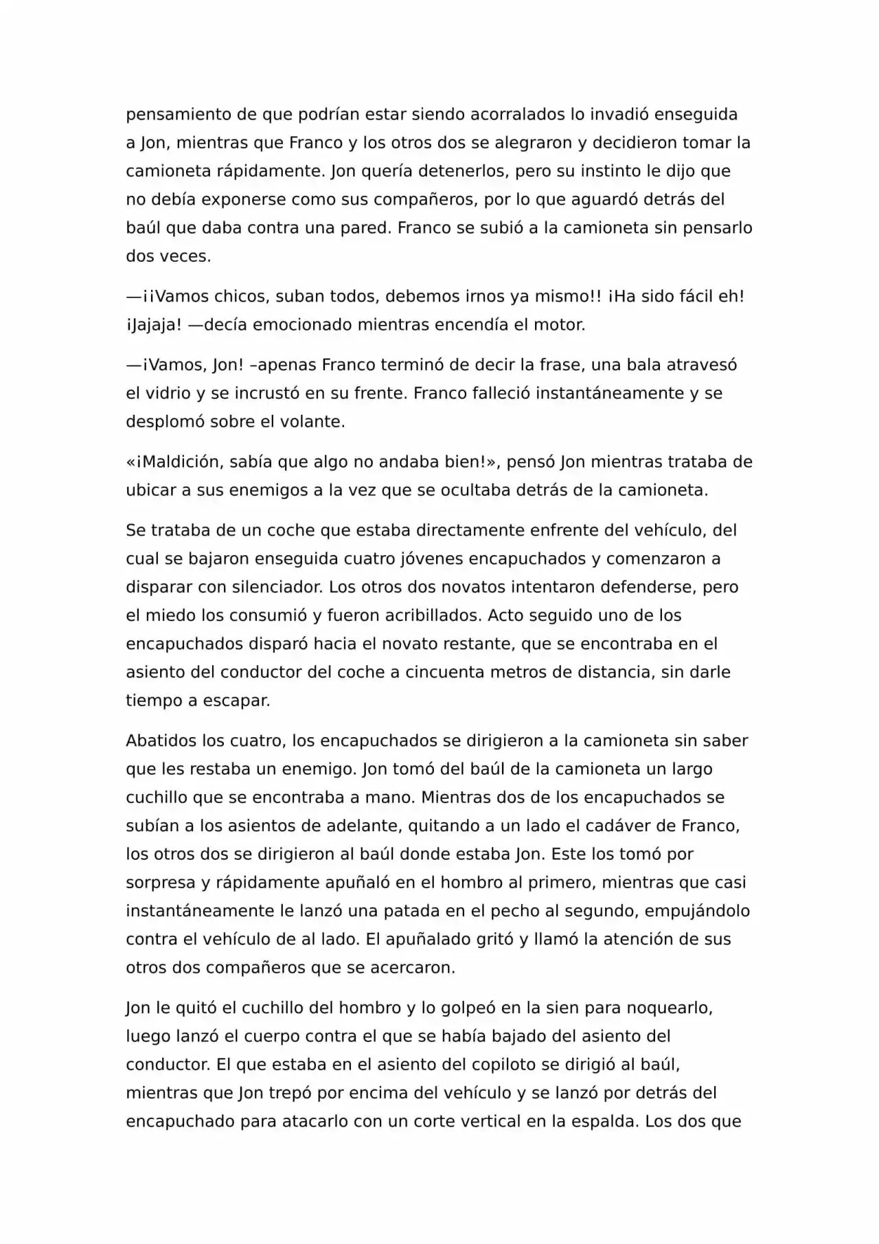 N.E.O. «Never Ending Odyssey» (Novela) - Capítulo 2 - Página 4 - LectorTMOo