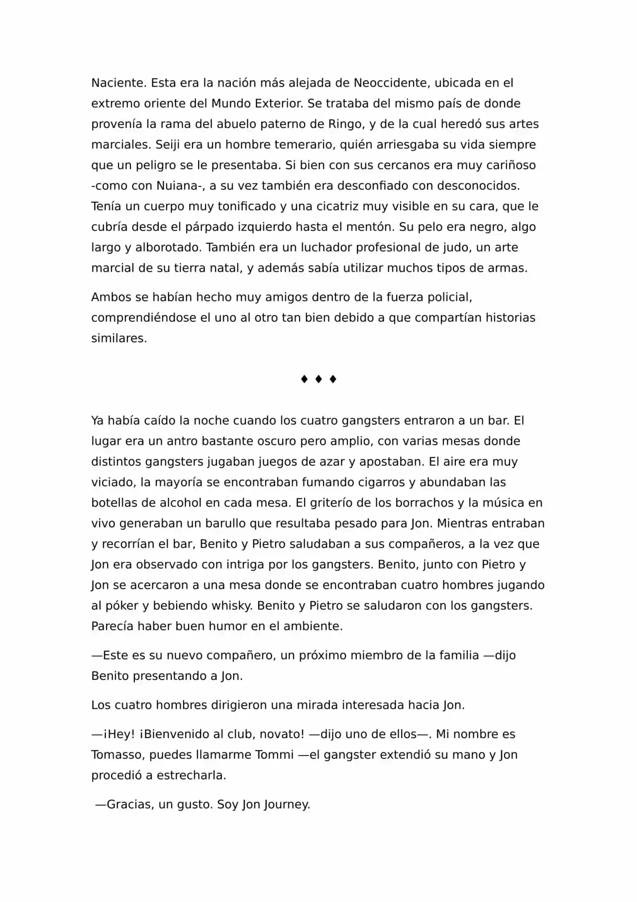 N.E.O. «Never Ending Odyssey» (Novela) - Capítulo 2 - Página 8 - LectorTMOo