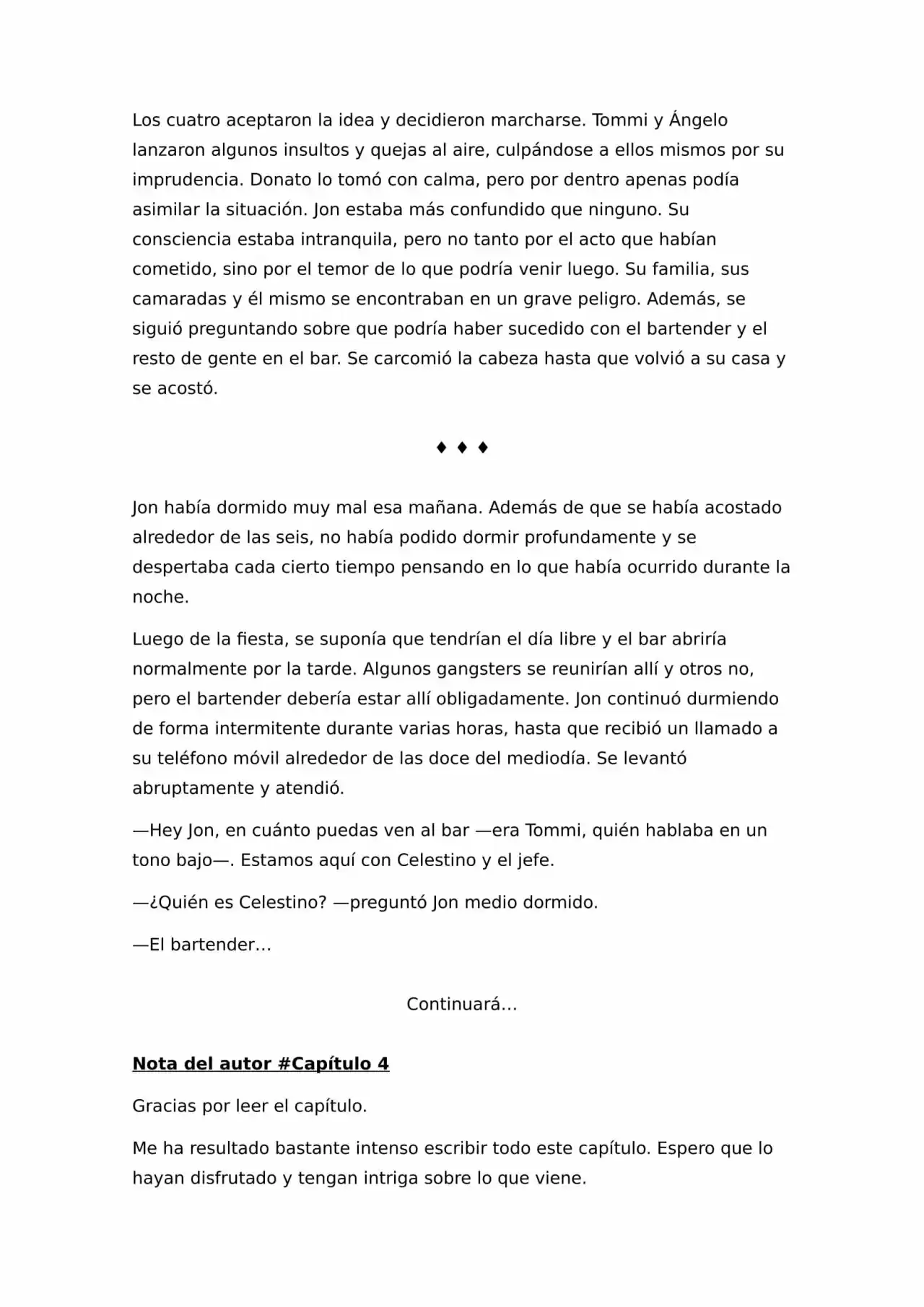 N.E.O. «Never Ending Odyssey» (Novela) - Capítulo 4 - Página 12 - LectorTMOo