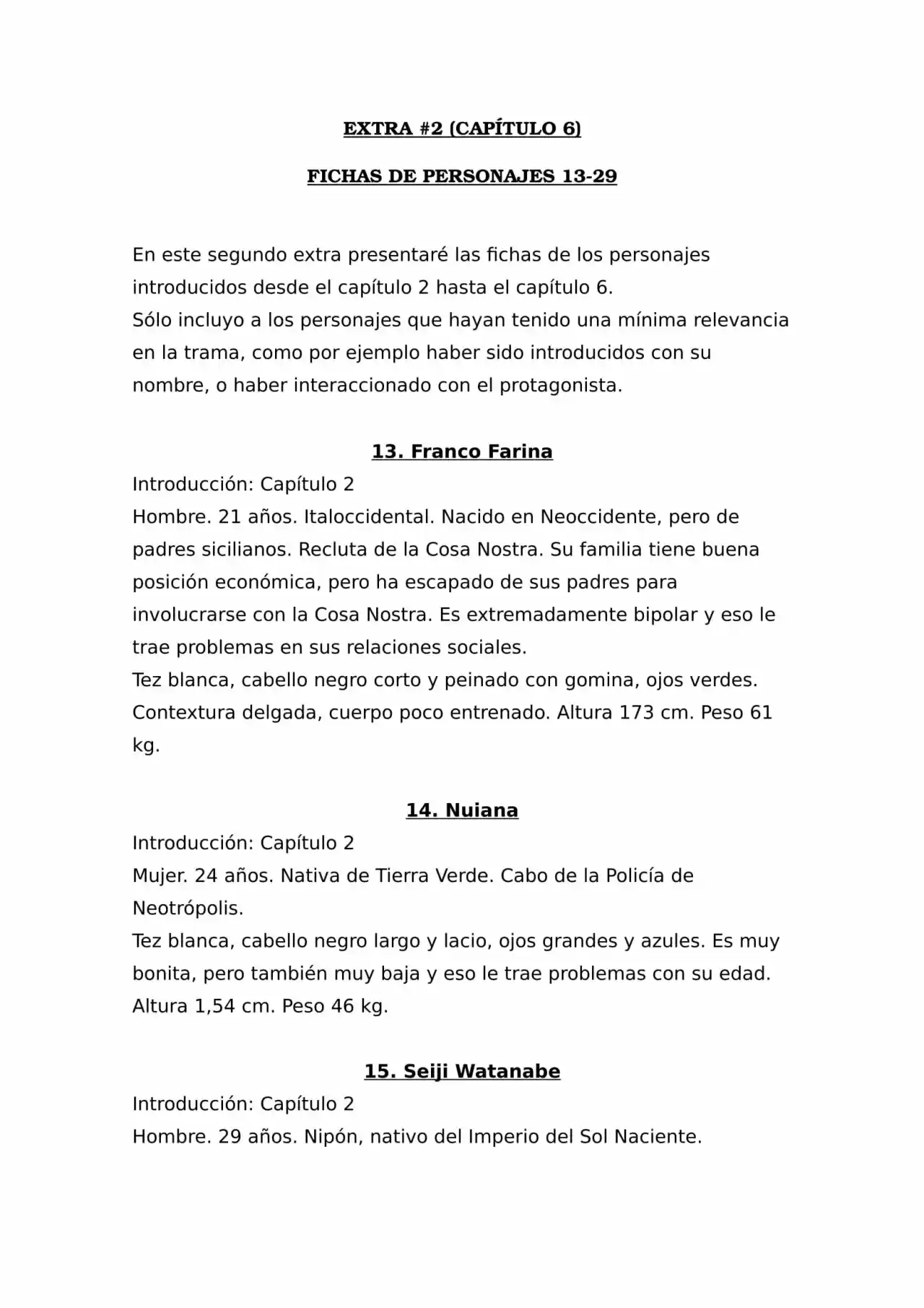 N.E.O. «Never Ending Odyssey» (Novela) - Capítulo 6.50 - Página 1 - LectorTMOo