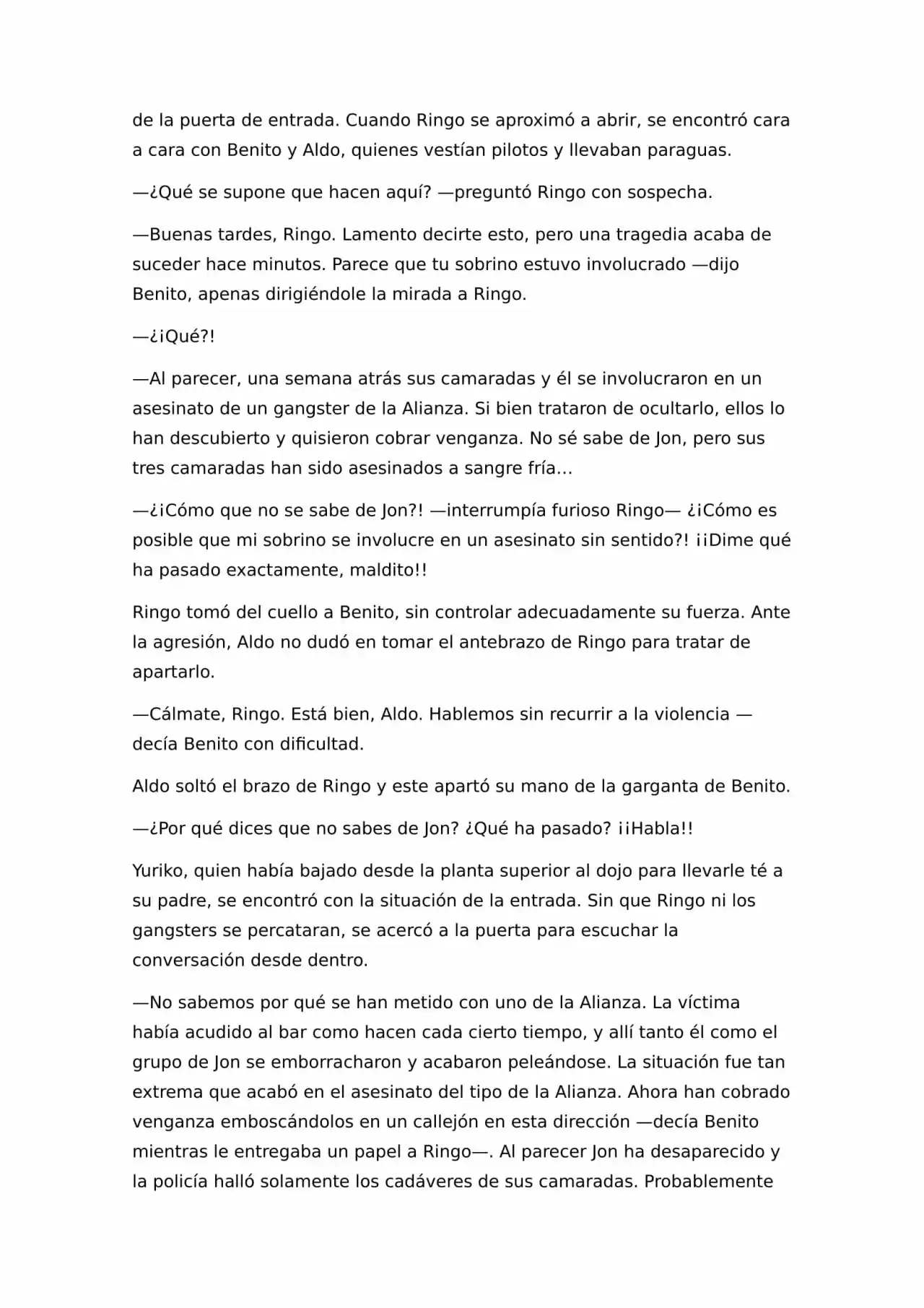 N.E.O. «Never Ending Odyssey» (Novela) - Capítulo 6 - Página 5 - LectorTMOo