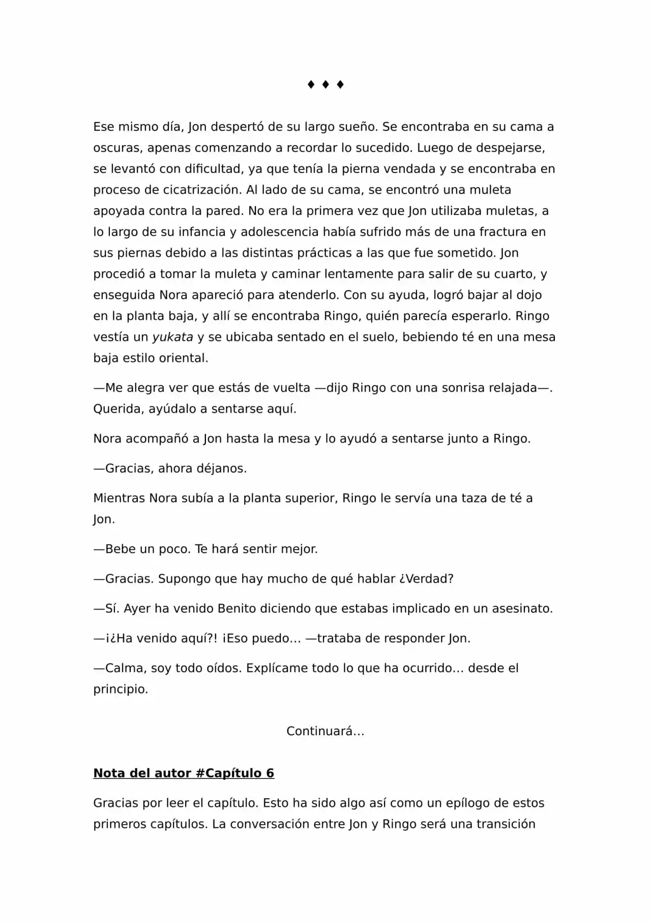 N.E.O. «Never Ending Odyssey» (Novela) - Capítulo 6 - Página 14 - LectorTMOo