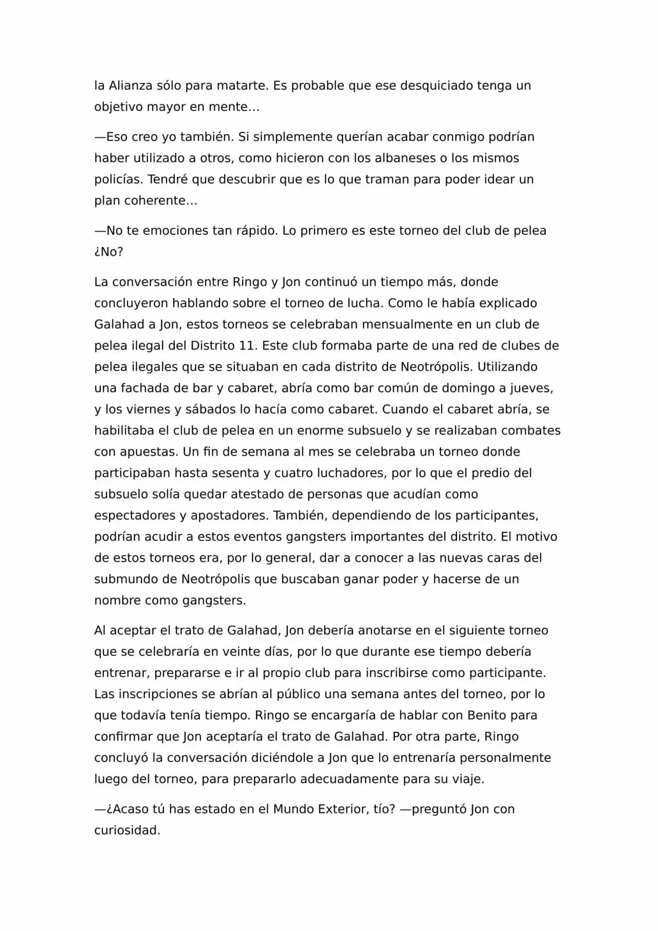 N.E.O. «Never Ending Odyssey» (Novela) - Capítulo 7 - Página 10 - LectorTMOo