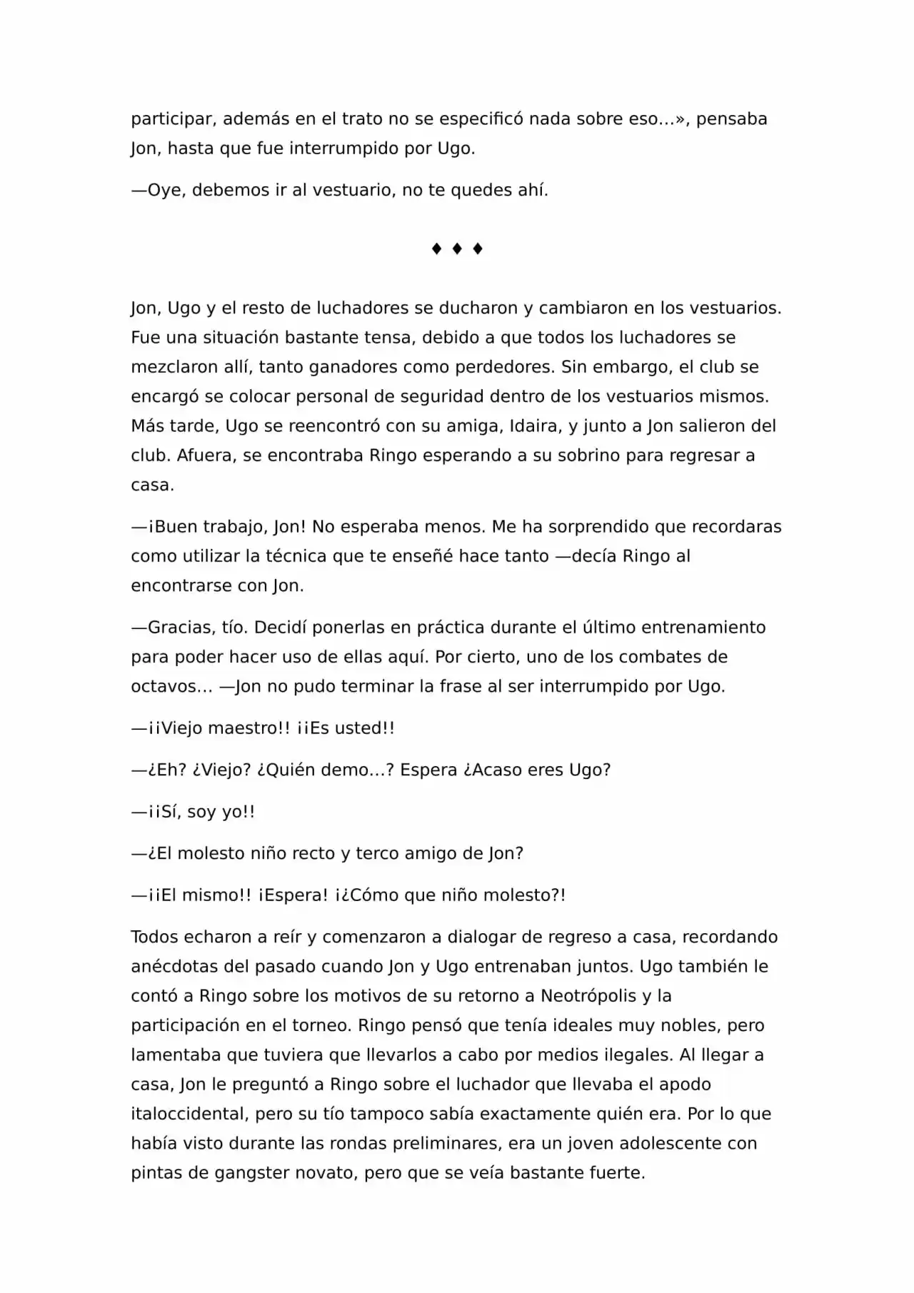N.E.O. «Never Ending Odyssey» (Novela) - Capítulo 9 - Página 6 - LectorTMOo