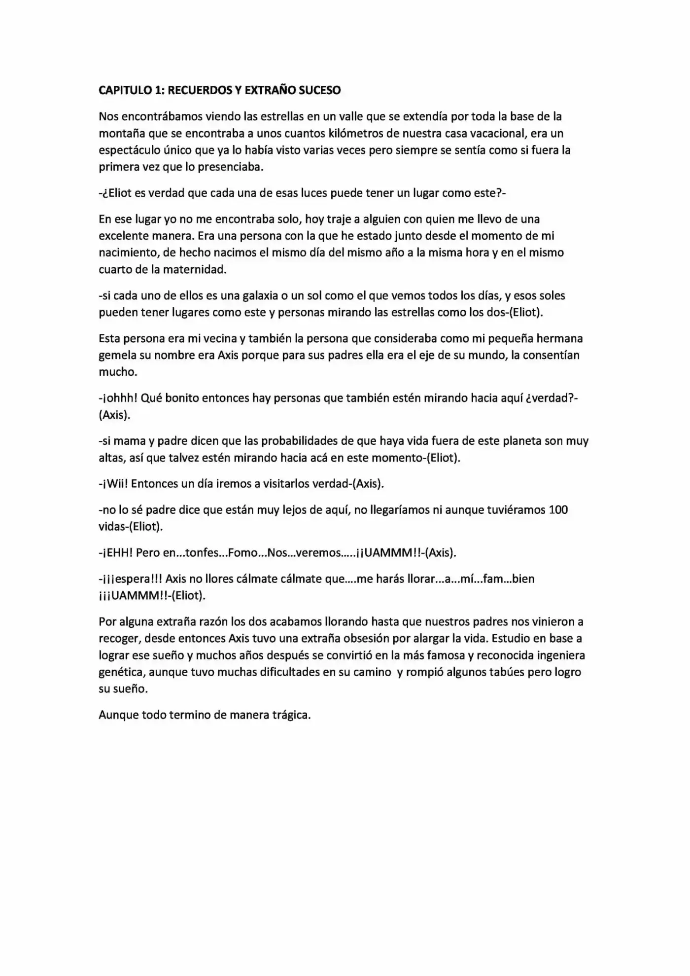 N.O.V.A (NEW WORLD) (Novela) - Capítulo 1 - Página 1 - LectorTMOo