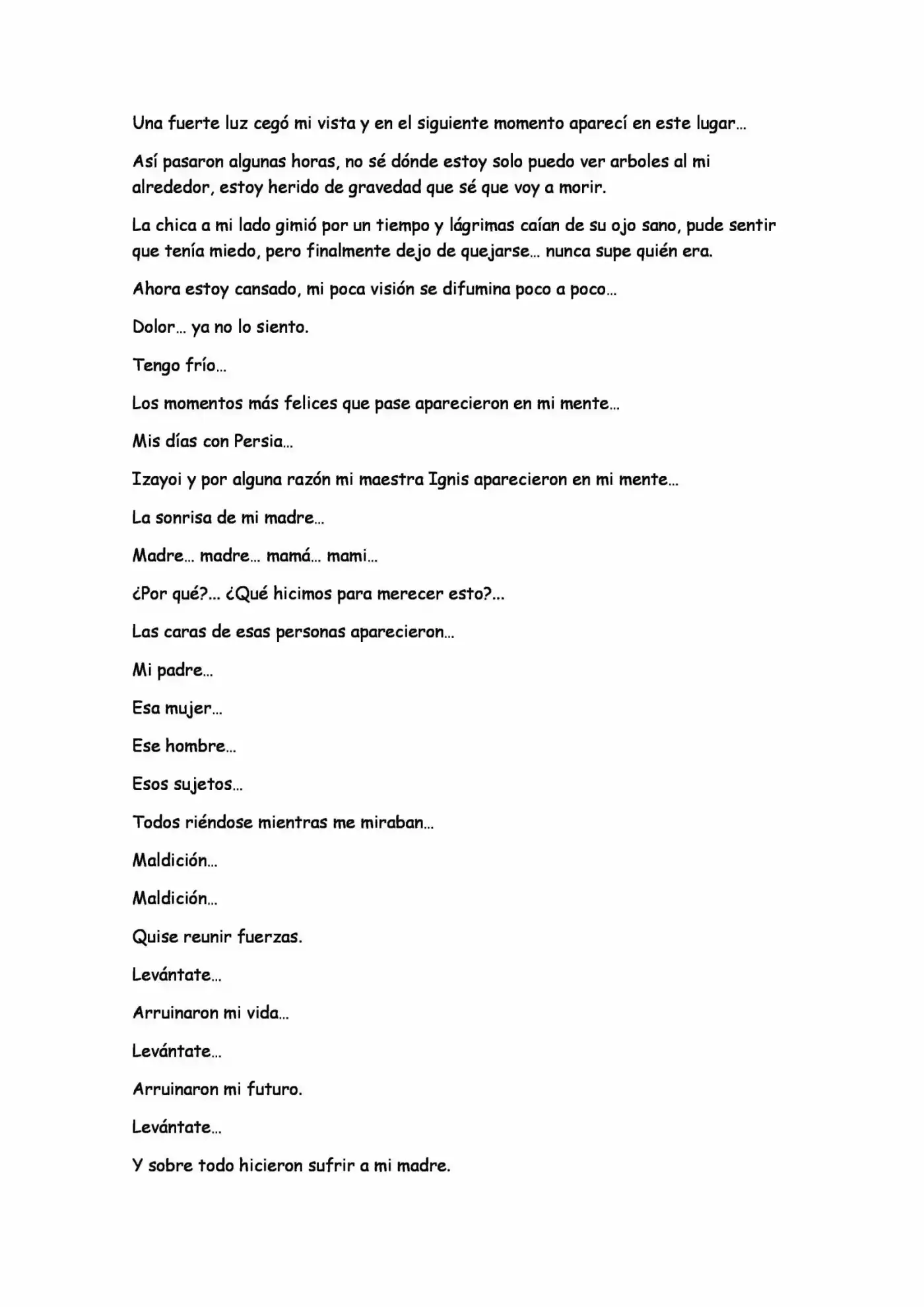 N.O.V.A (NEW WORLD) (Novela) - Capítulo 21.1 - Página 6 - LectorTMOo