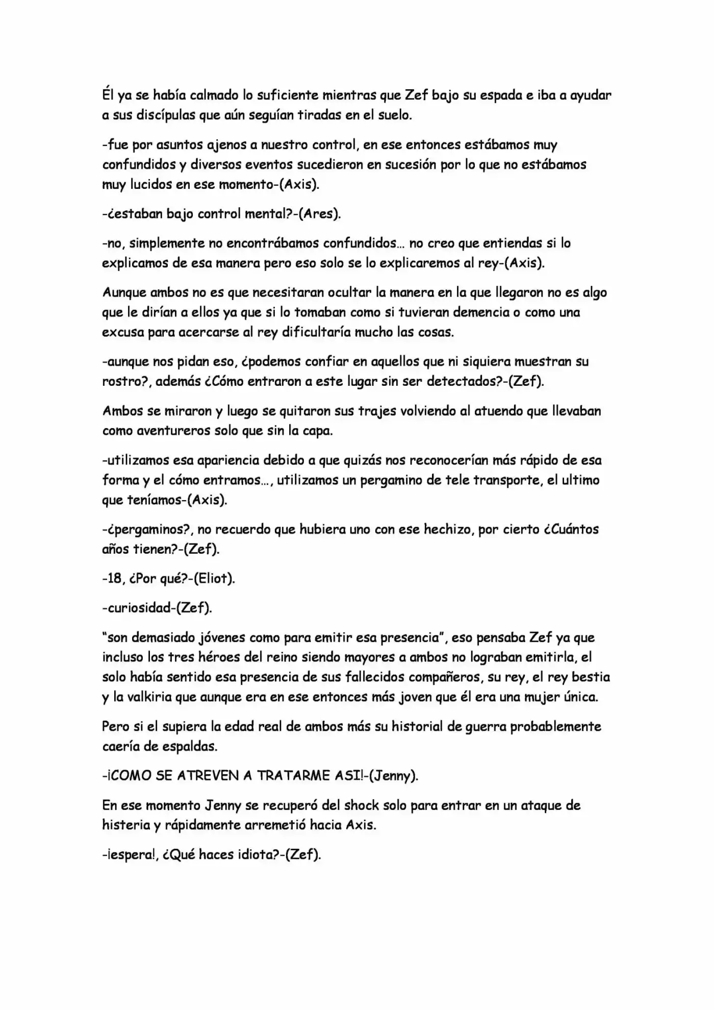 N.O.V.A (NEW WORLD) (Novela) - Capítulo 22 - Página 5 - LectorTMOo
