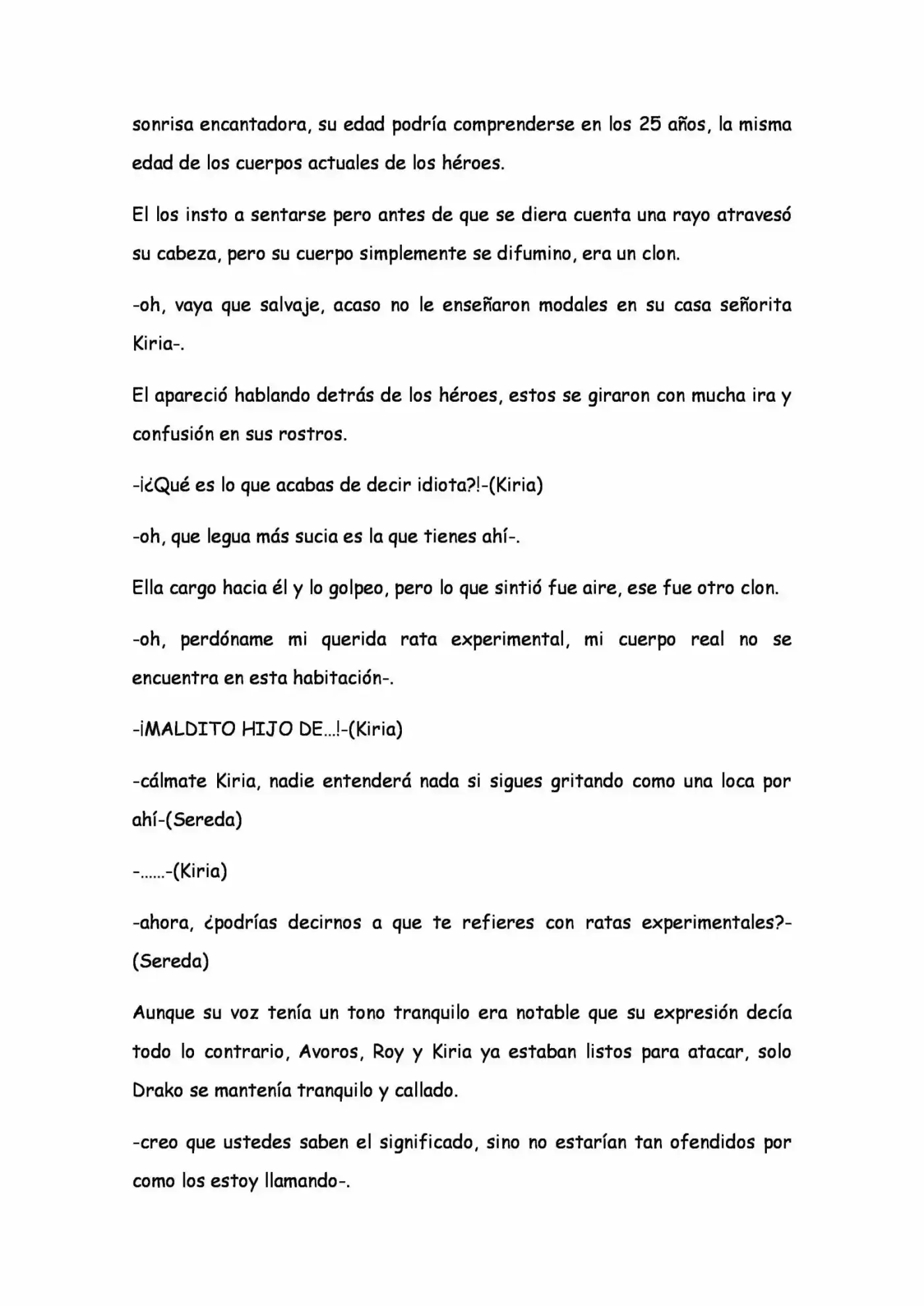 N.O.V.A (NEW WORLD) (Novela) - Capítulo 31 - Página 5 - LectorTMOo