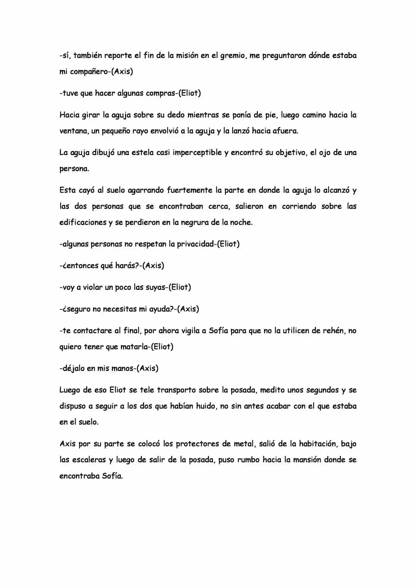 N.O.V.A (NEW WORLD) (Novela) - Capítulo 33 - Página 9 - LectorTMOo