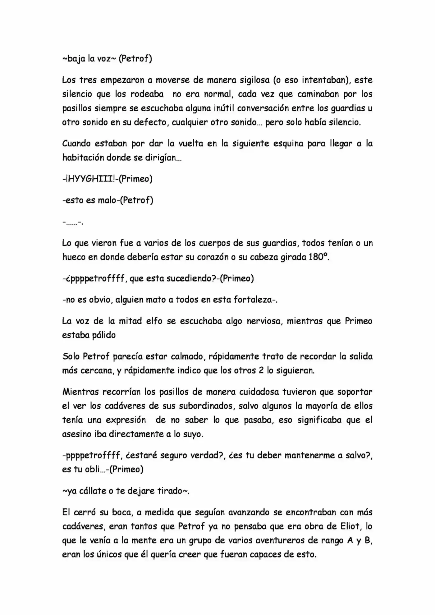 N.O.V.A (NEW WORLD) (Novela) - Capítulo 34 - Página 6 - LectorTMOo