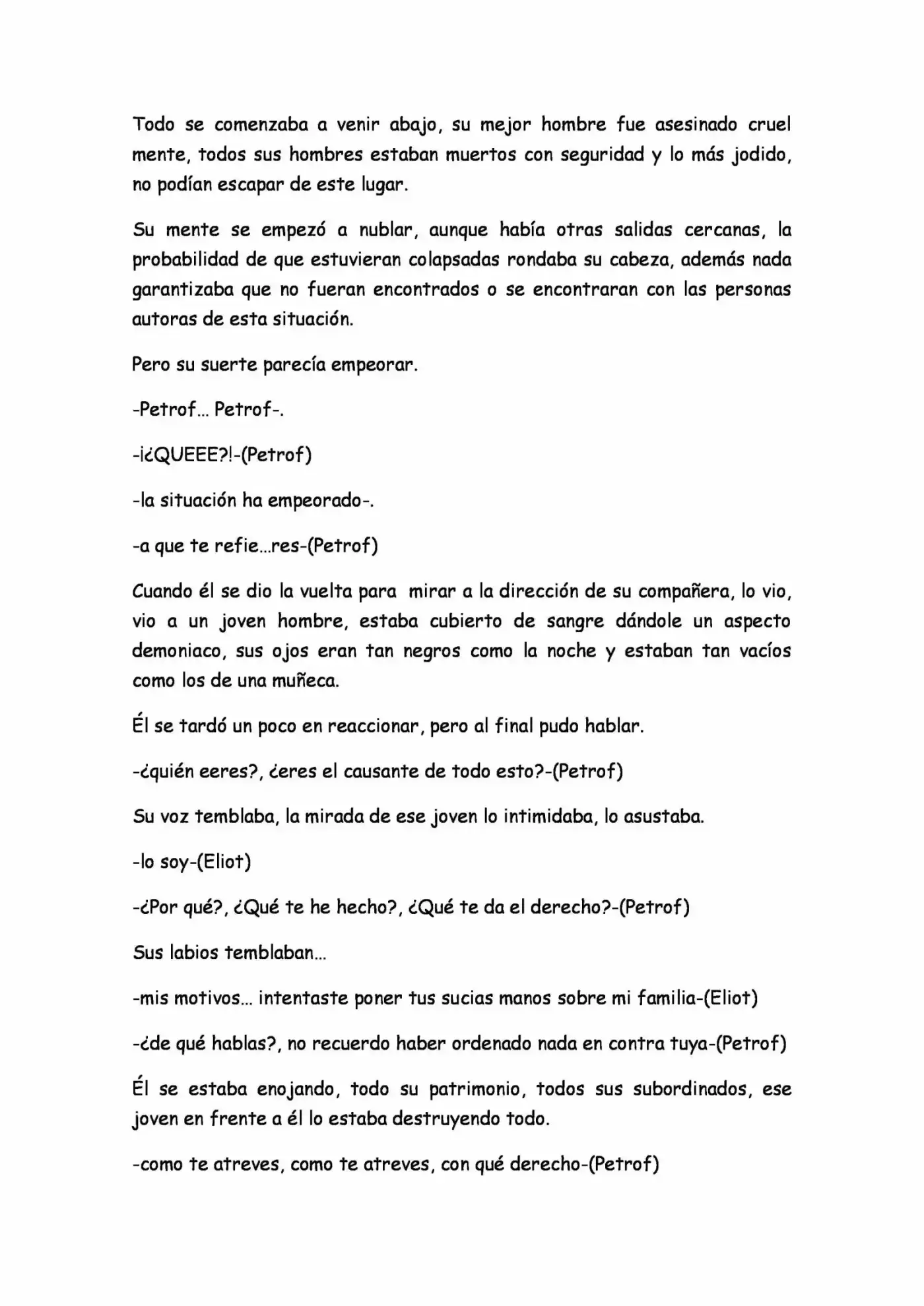 N.O.V.A (NEW WORLD) (Novela) - Capítulo 34 - Página 8 - LectorTMOo