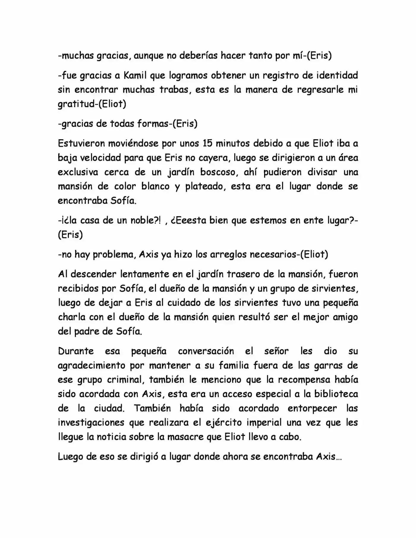 N.O.V.A (NEW WORLD) (Novela) - Capítulo 35 - Página 4 - LectorTMOo