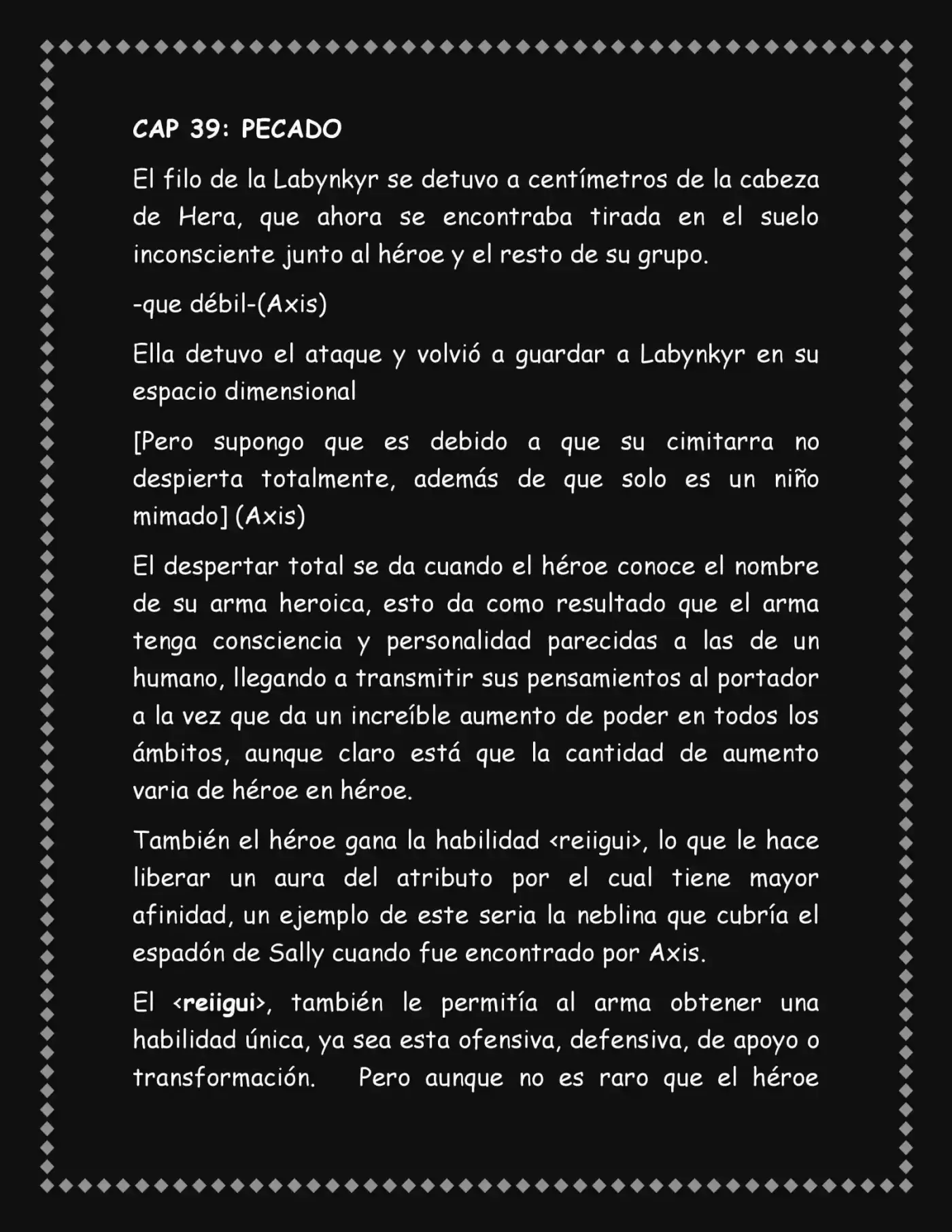 N.O.V.A (NEW WORLD) (Novela) - Capítulo 39 - Página 1 - LectorTMOo