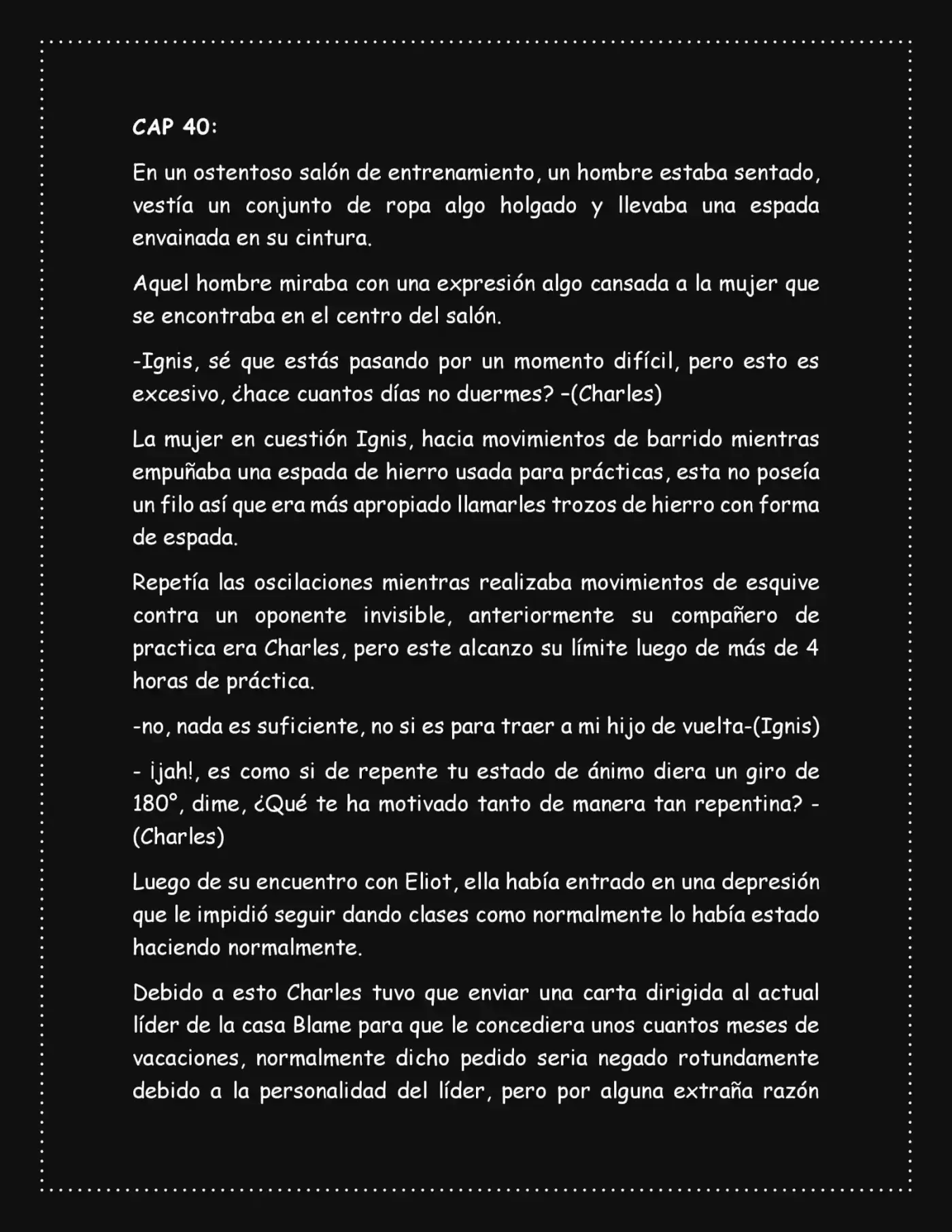 N.O.V.A (NEW WORLD) (Novela) - Capítulo 40 - Página 1 - LectorTMOo