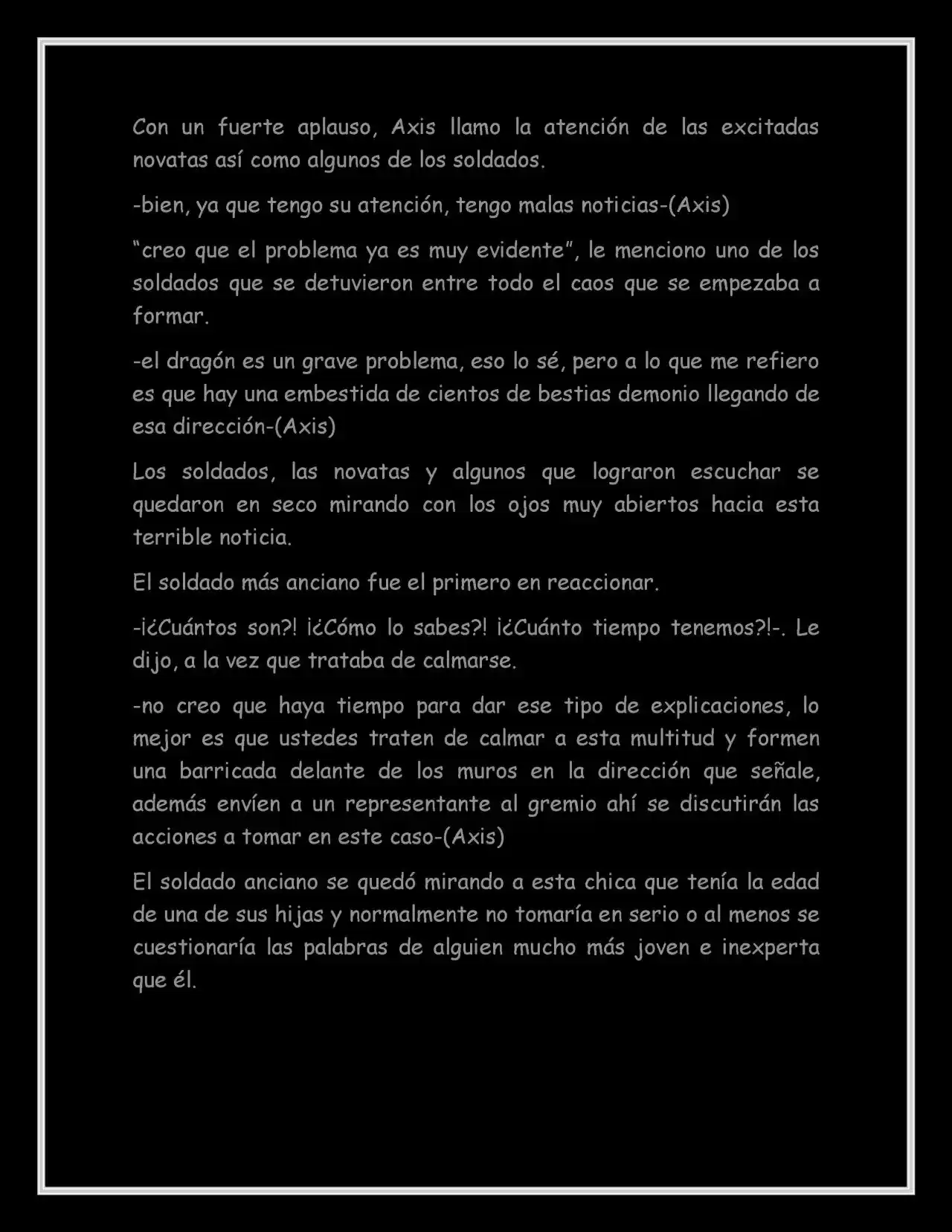 N.O.V.A (NEW WORLD) (Novela) - Capítulo 43 - Página 8 - LectorTMOo