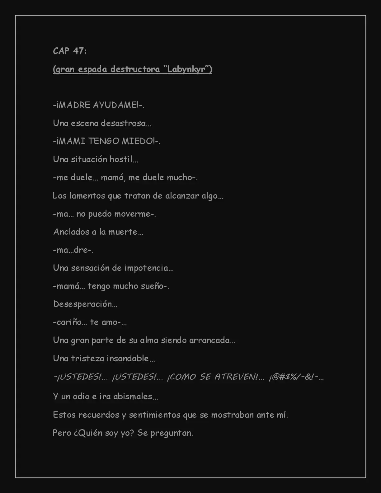 N.O.V.A (NEW WORLD) (Novela) - Capítulo 47 - Página 1 - LectorTMOo