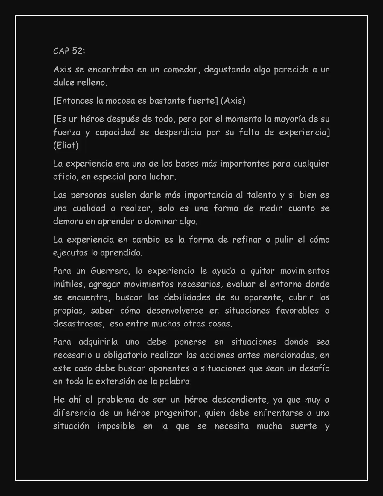 N.O.V.A (NEW WORLD) (Novela) - Capítulo 52 - Página 1 - LectorTMOo