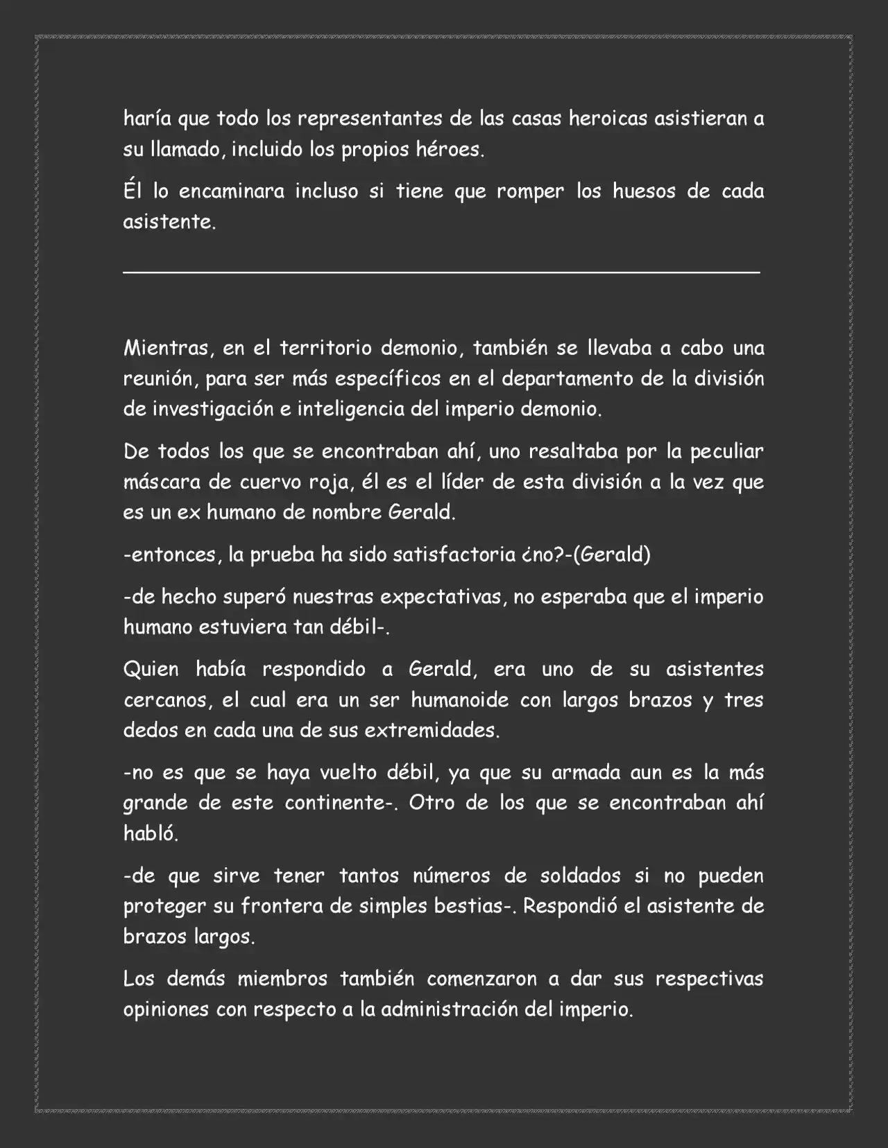 N.O.V.A (NEW WORLD) (Novela) - Capítulo 53 - Página 8 - LectorTMOo