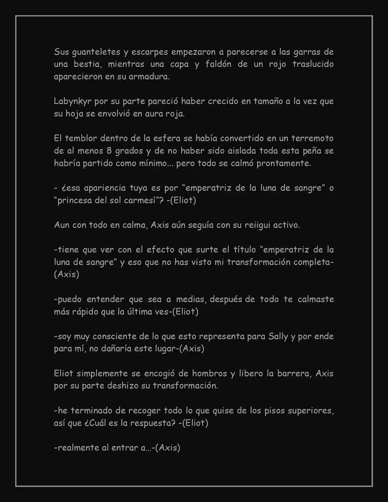 N.O.V.A (NEW WORLD) (Novela) - Capítulo 56 - Página 21 - LectorTMOo