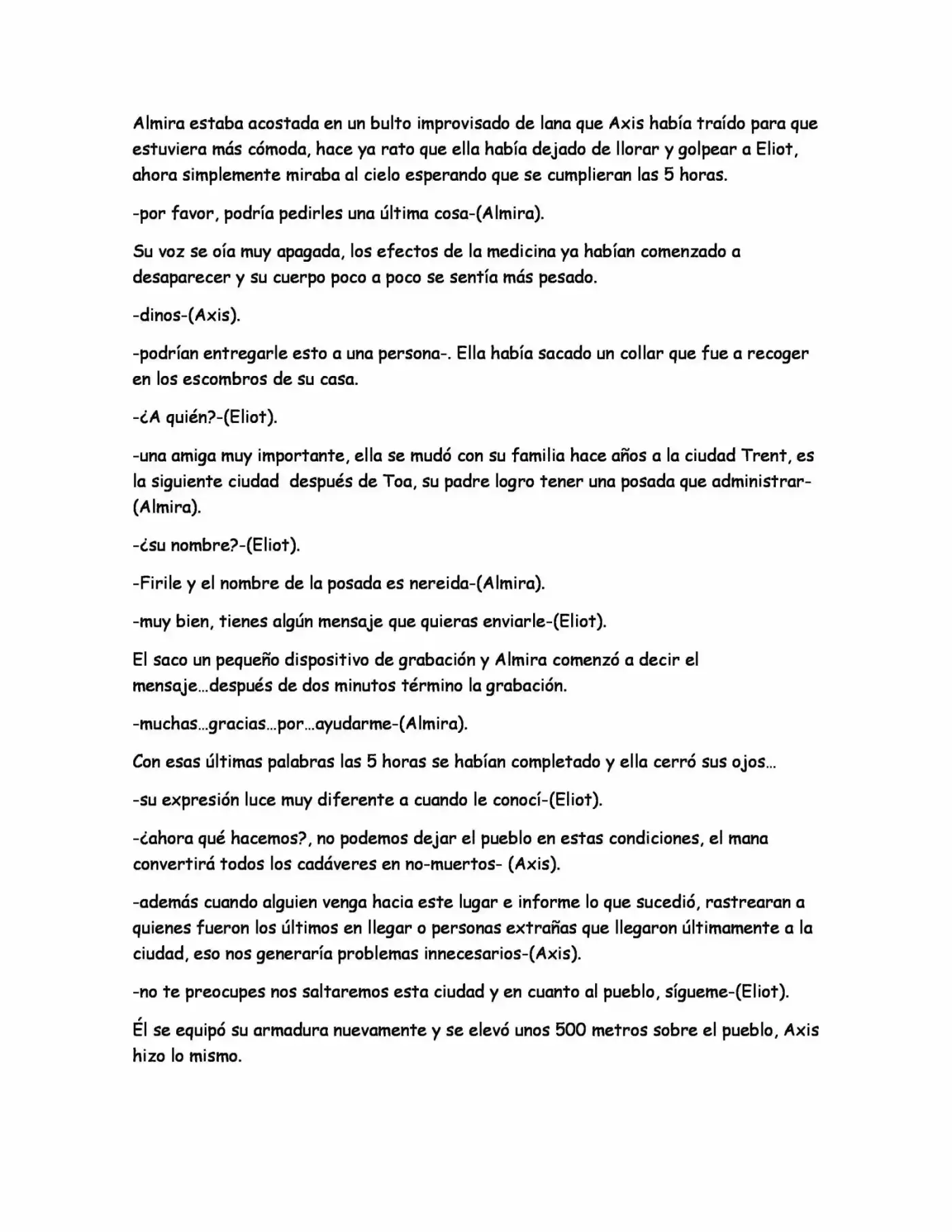 N.O.V.A (NEW WORLD) (Novela) - Capítulo 9 - Página 6 - LectorTMOo