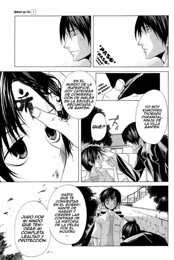 Nabari No Ou - Capítulo 2 - Página 28 - LectorTMOo